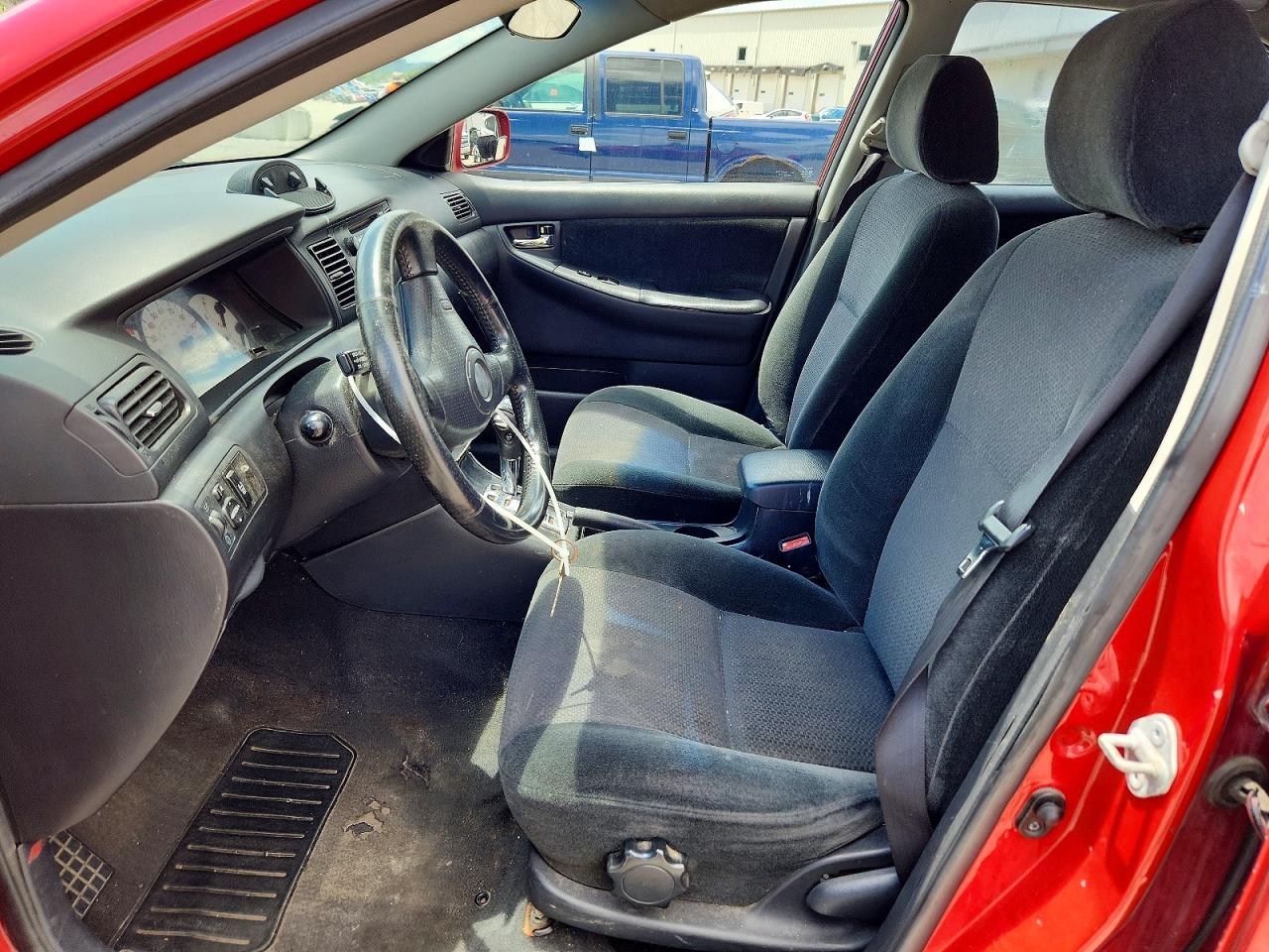 2003 Toyota Corolla S Red vin: 2T1BR32E03C018081