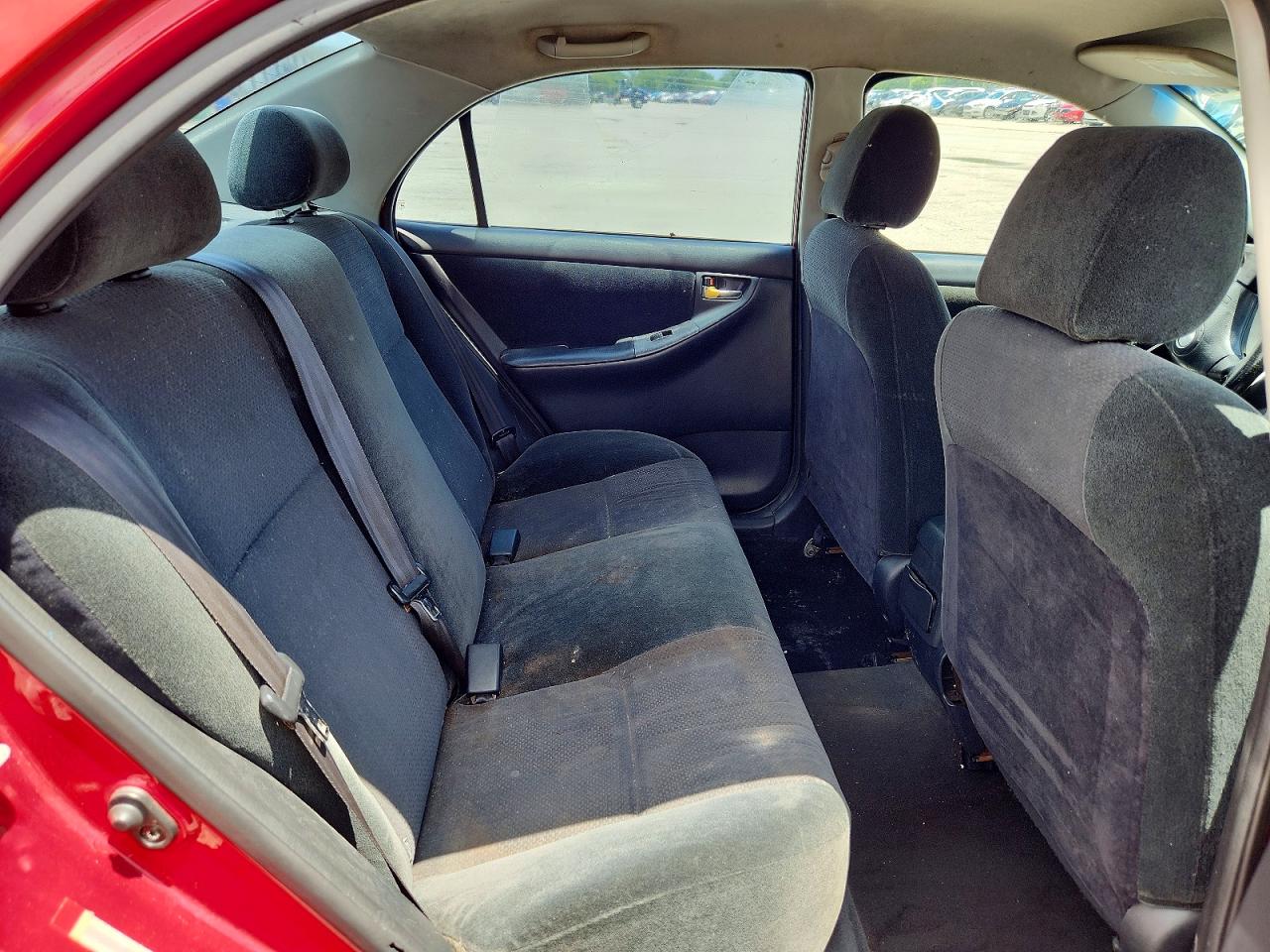 2003 Toyota Corolla S Red vin: 2T1BR32E03C018081