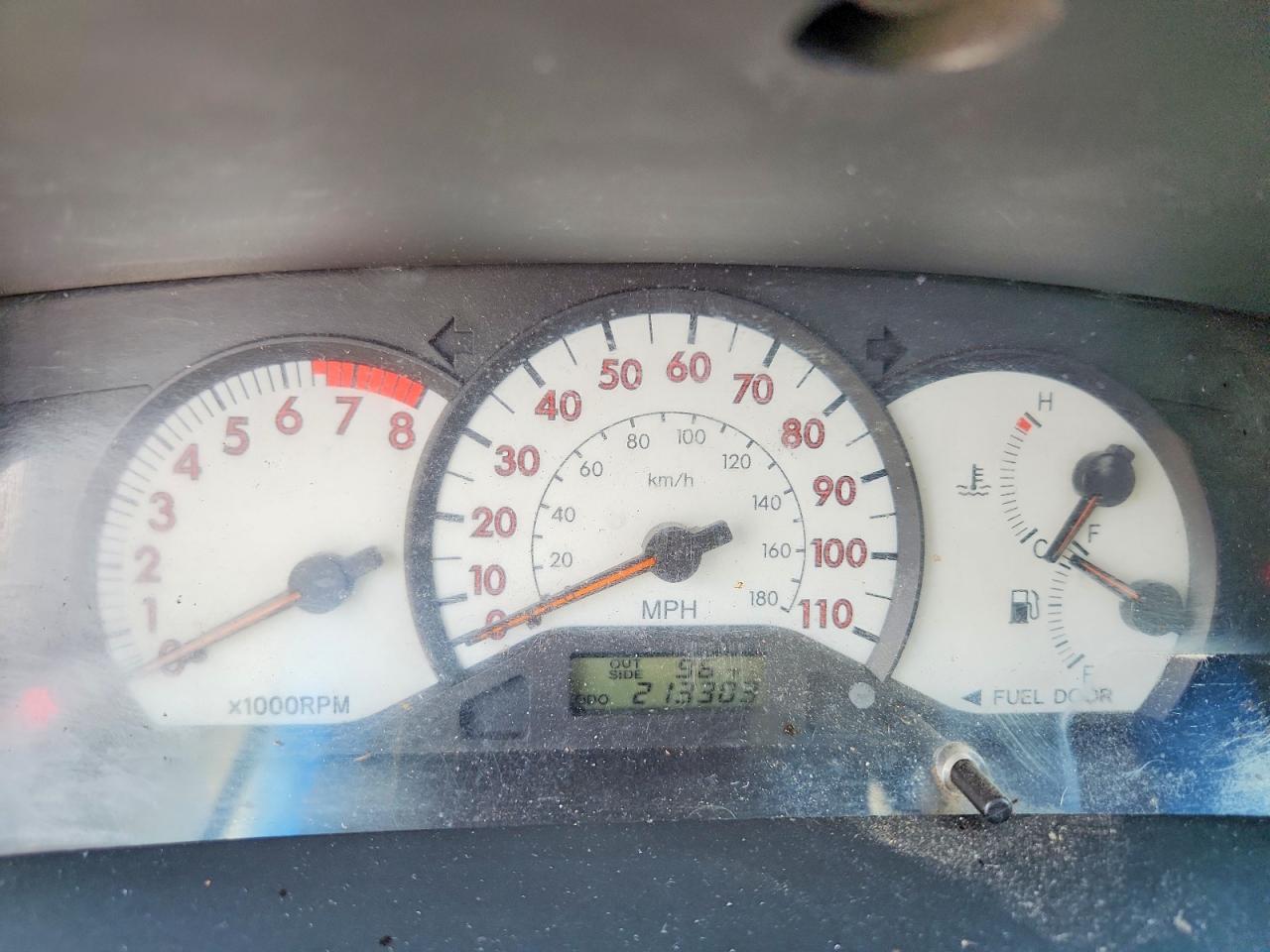 2003 Toyota Corolla S Red vin: 2T1BR32E03C018081