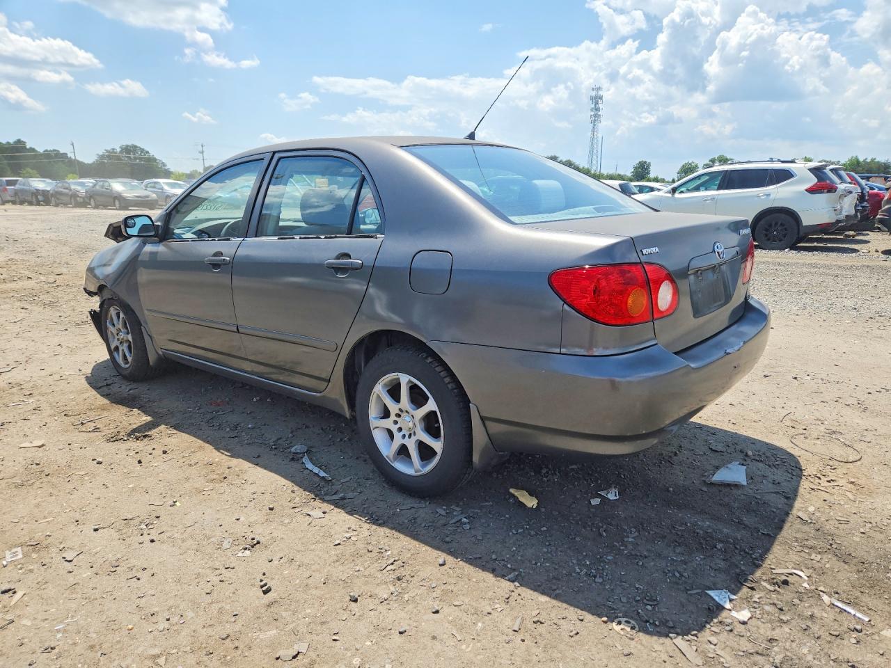 2003 Toyota Corolla Ce Gray vin: 2T1BR32E03C021224