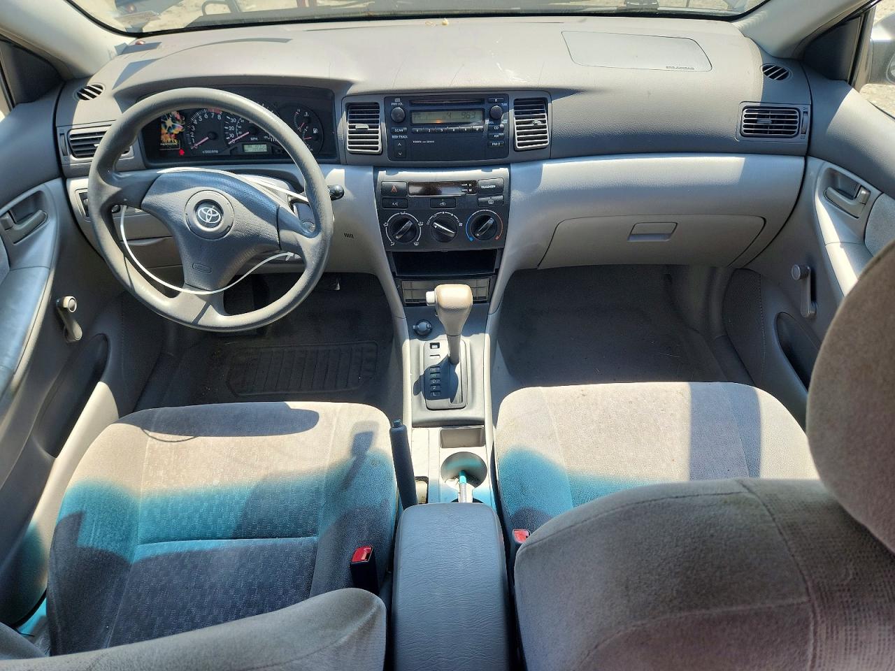 2003 Toyota Corolla Ce Gray vin: 2T1BR32E03C021224