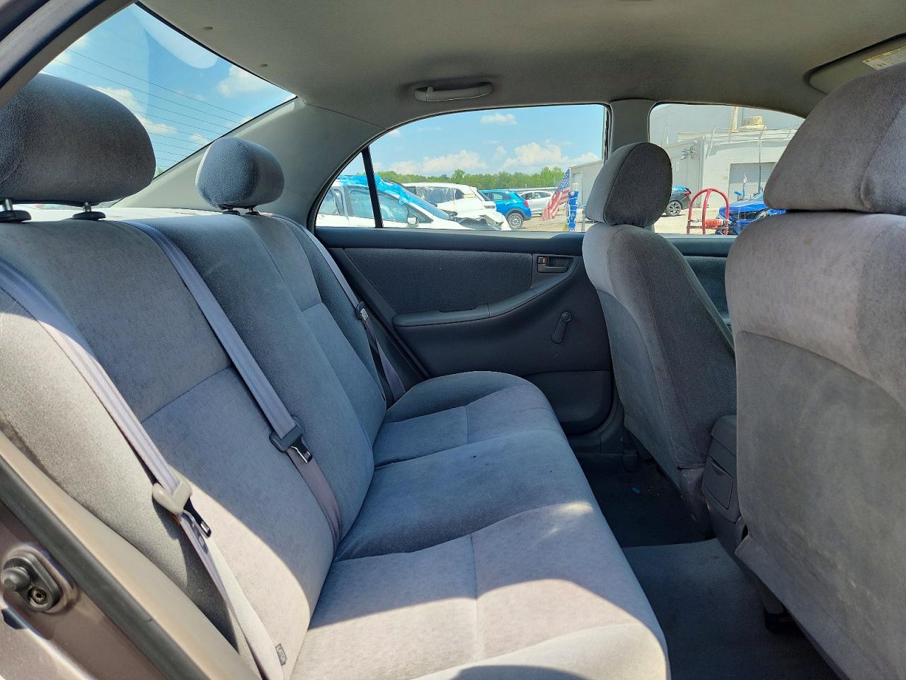 2003 Toyota Corolla Ce Gray vin: 2T1BR32E03C021224