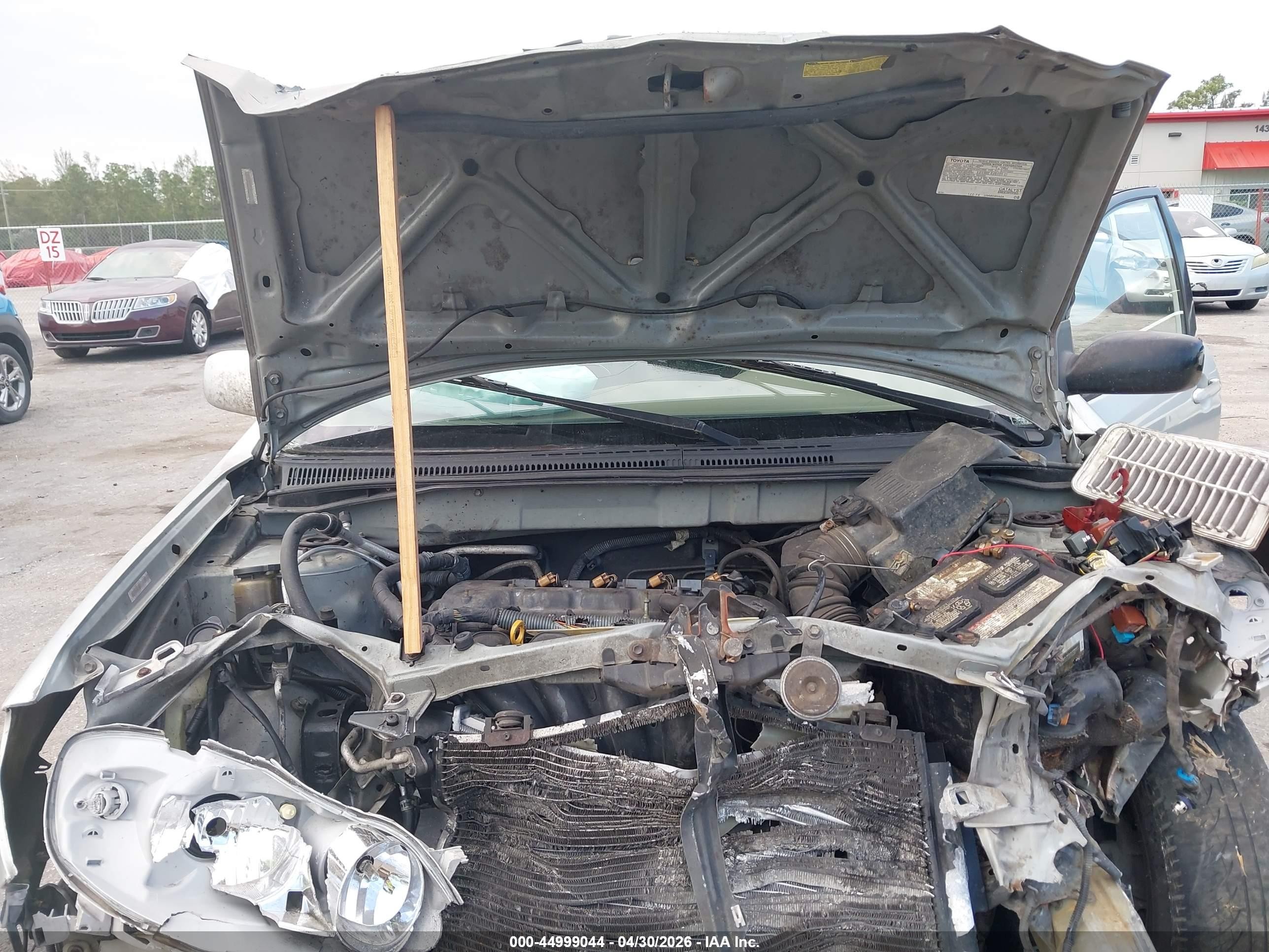 2003 Toyota Corolla Le Silver vin: 2T1BR32E03C107570