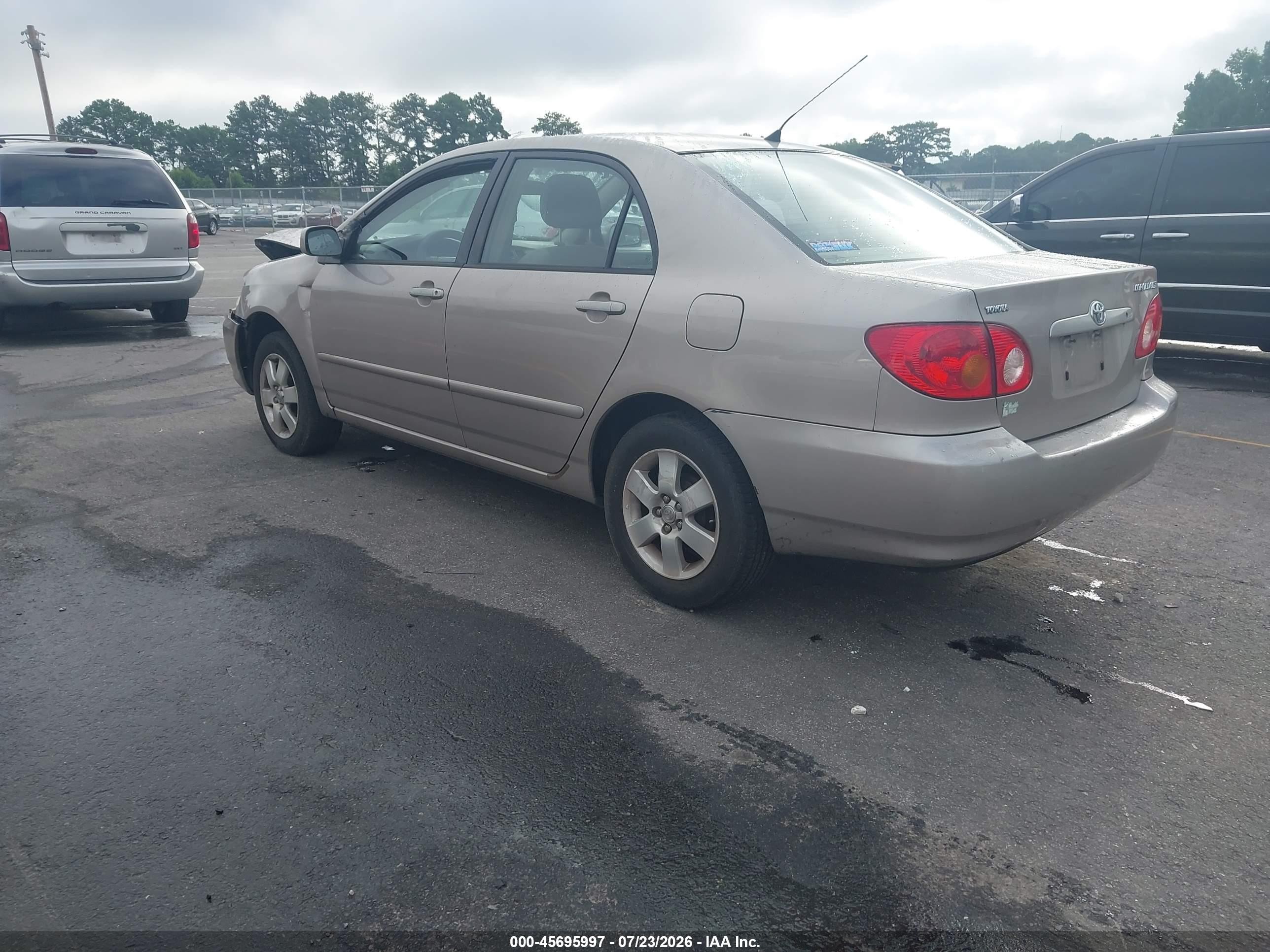 2003 Toyota Corolla Le Beige vin: 2T1BR32E03C138740