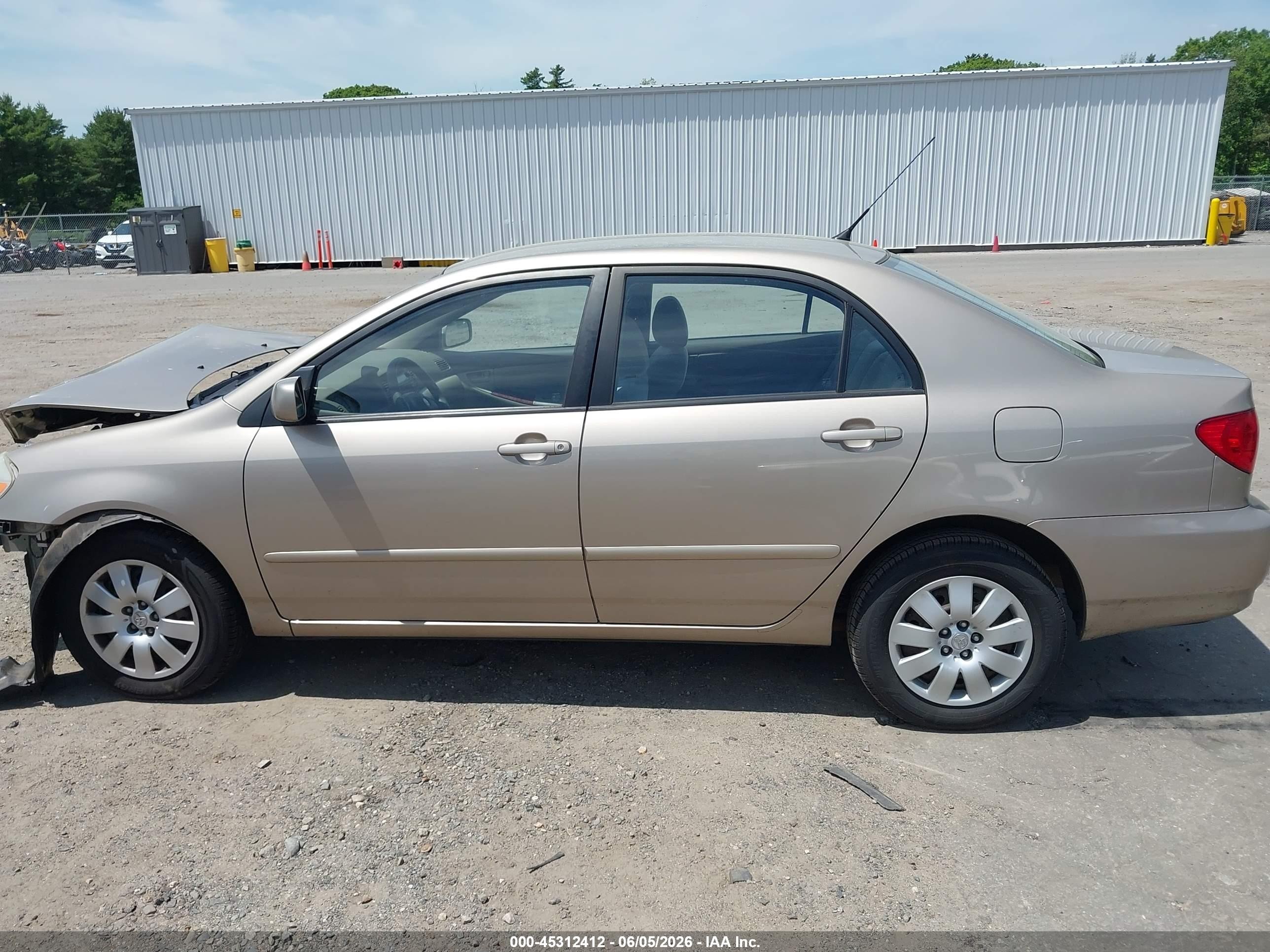 2004 Toyota Corolla Le Beige vin: 2T1BR32E04C196476