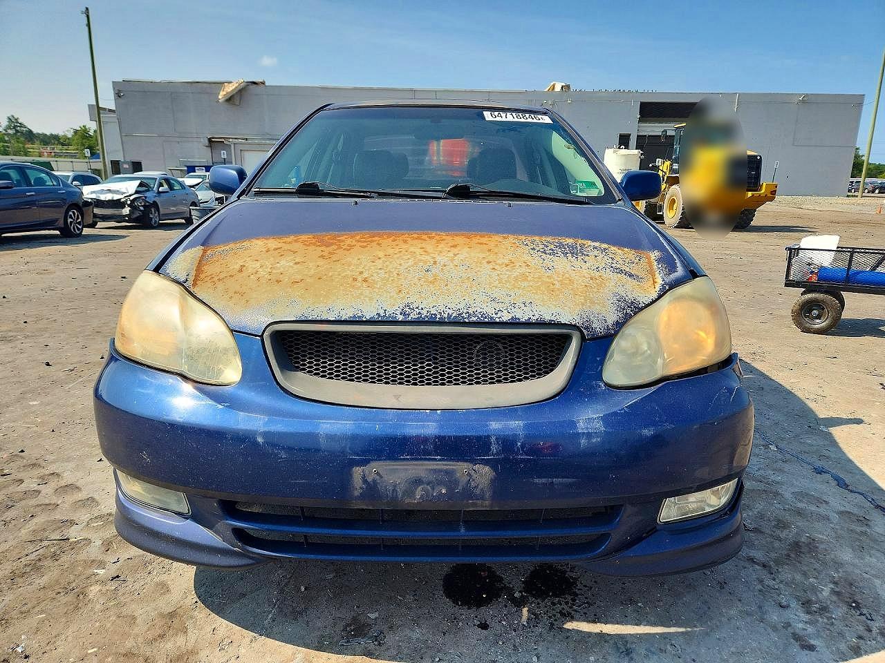 2004 Toyota Corolla S Blue vin: 2T1BR32E04C234630