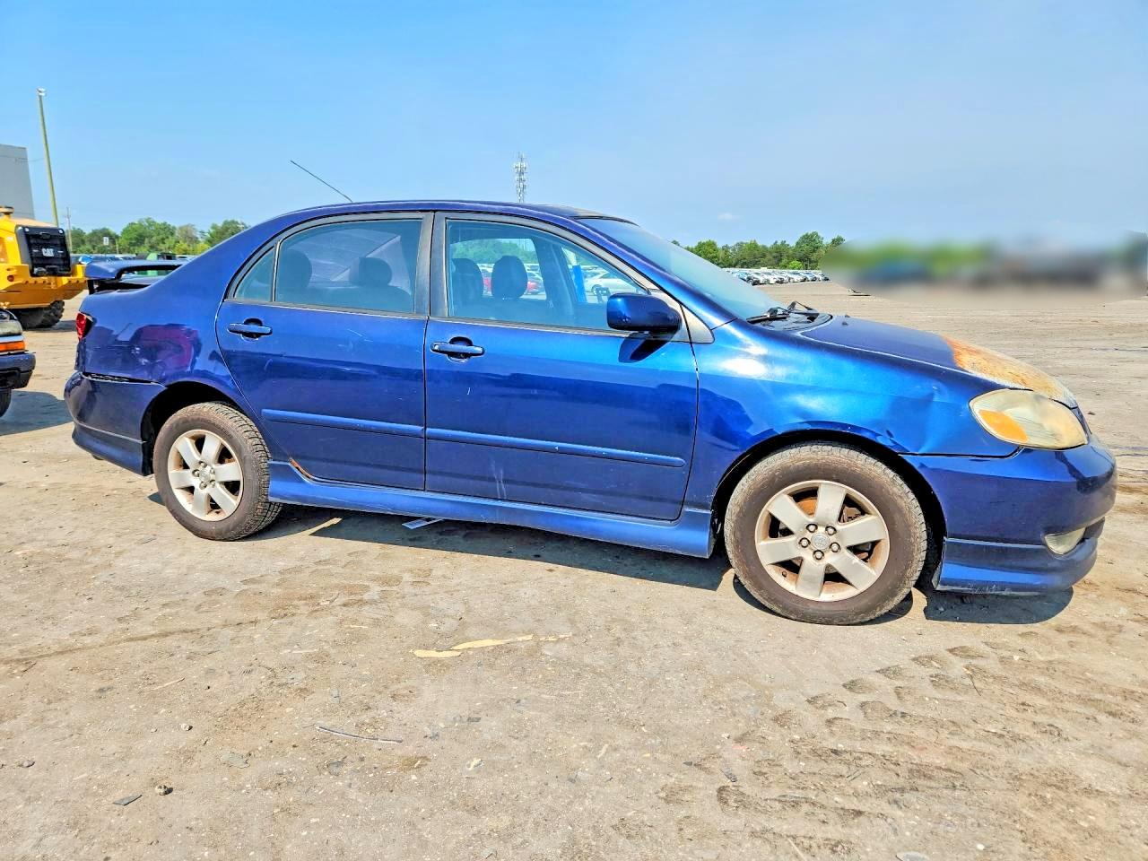 2004 Toyota Corolla S Blue vin: 2T1BR32E04C234630
