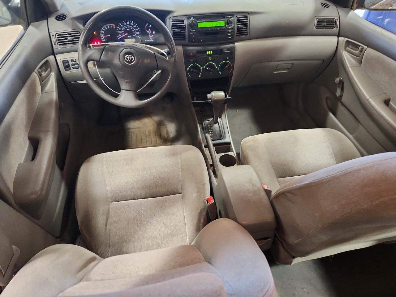 2004 Toyota Corolla Ce Gray vin: 2T1BR32E04C259835