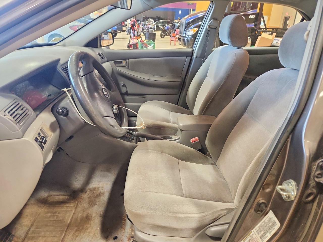 2004 Toyota Corolla Ce Gray vin: 2T1BR32E04C259835