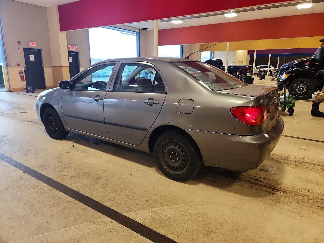 2004 Toyota Corolla Ce Gray vin: 2T1BR32E04C259835