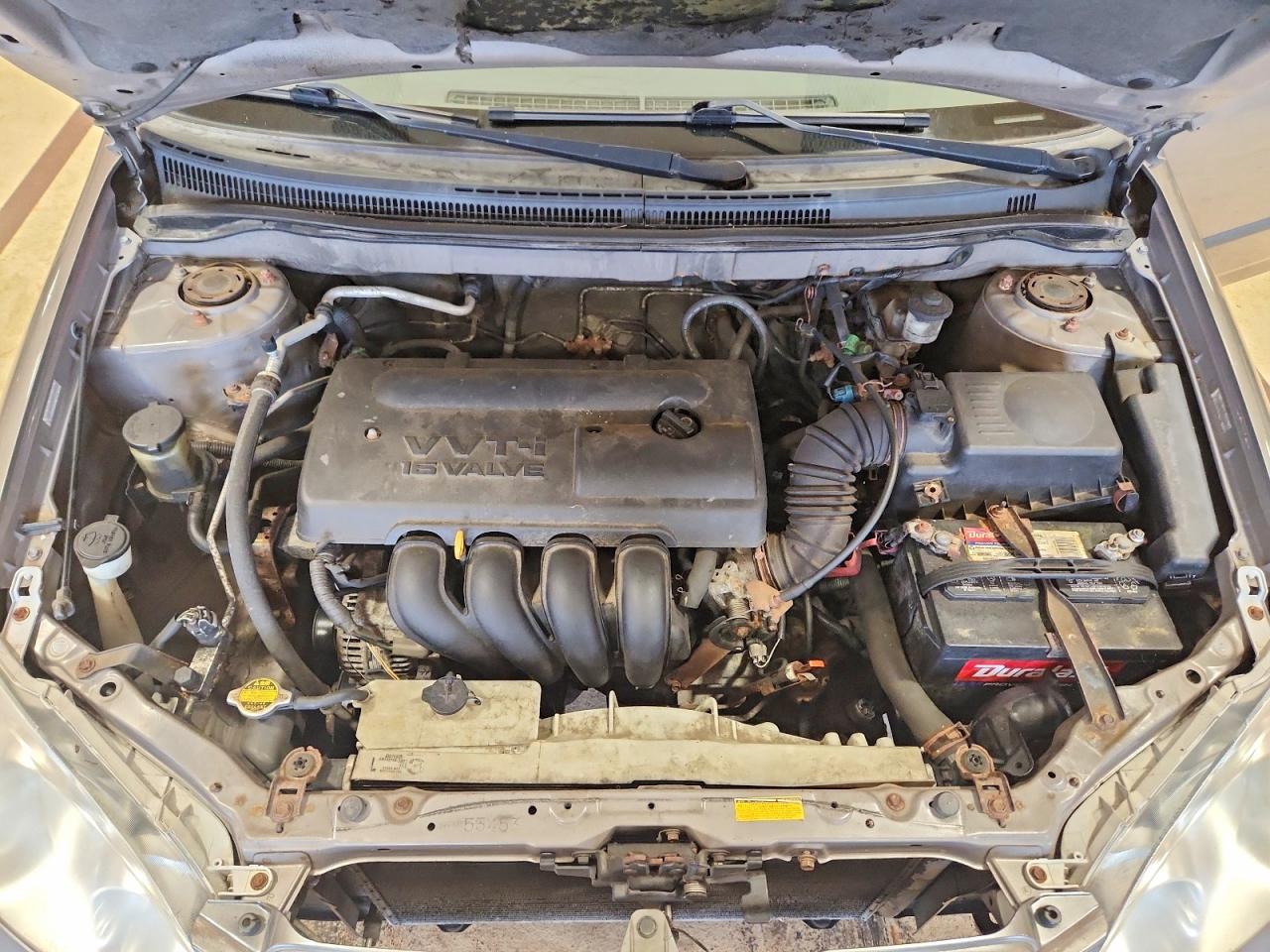 2004 Toyota Corolla Ce Gray vin: 2T1BR32E04C259835
