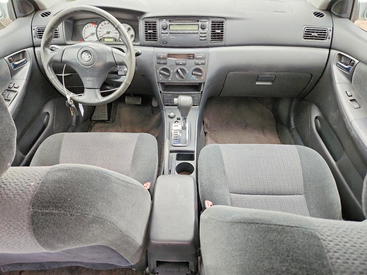 2004 Toyota Corolla S Silver vin: 2T1BR32E04C273086