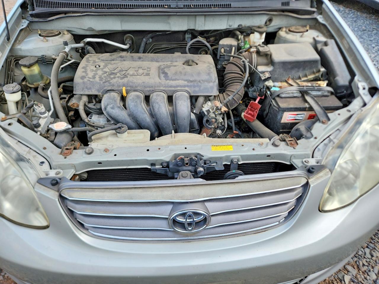 2004 Toyota Corolla S Silver vin: 2T1BR32E04C273086