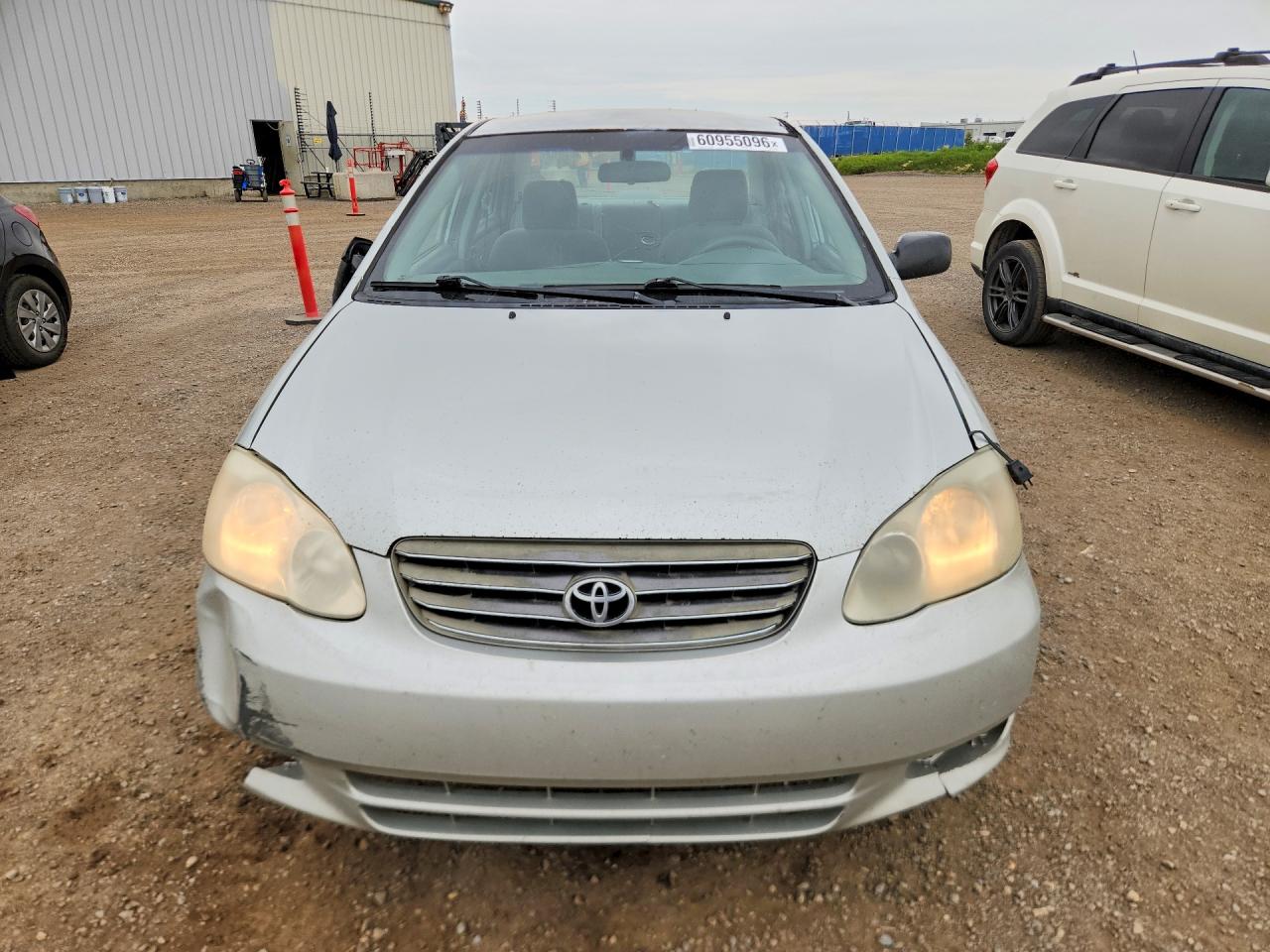 2004 Toyota Corolla Ce Silver vin: 2T1BR32E04C791103