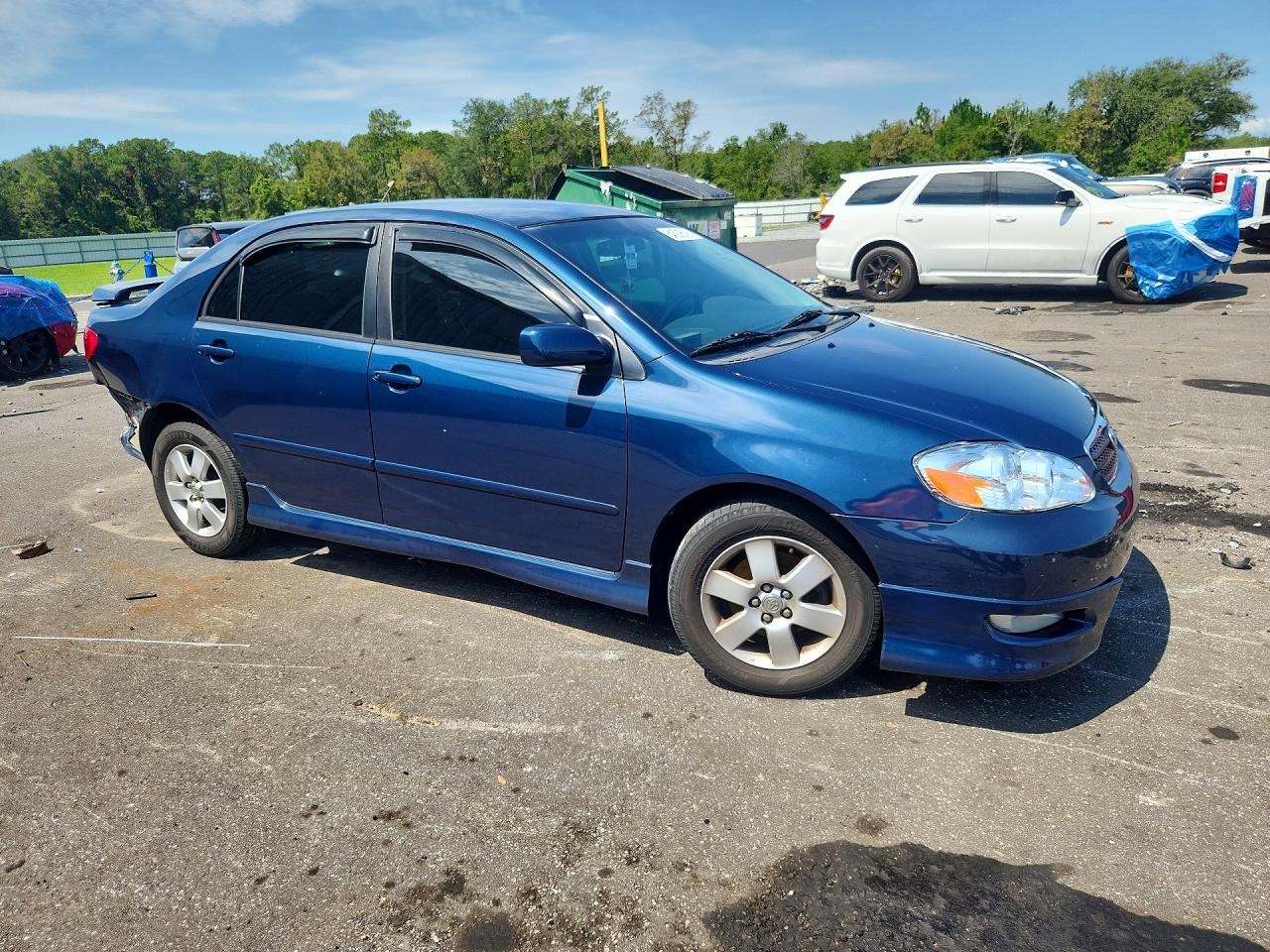 2005 Toyota Corolla S Blue vin: 2T1BR32E05C358852