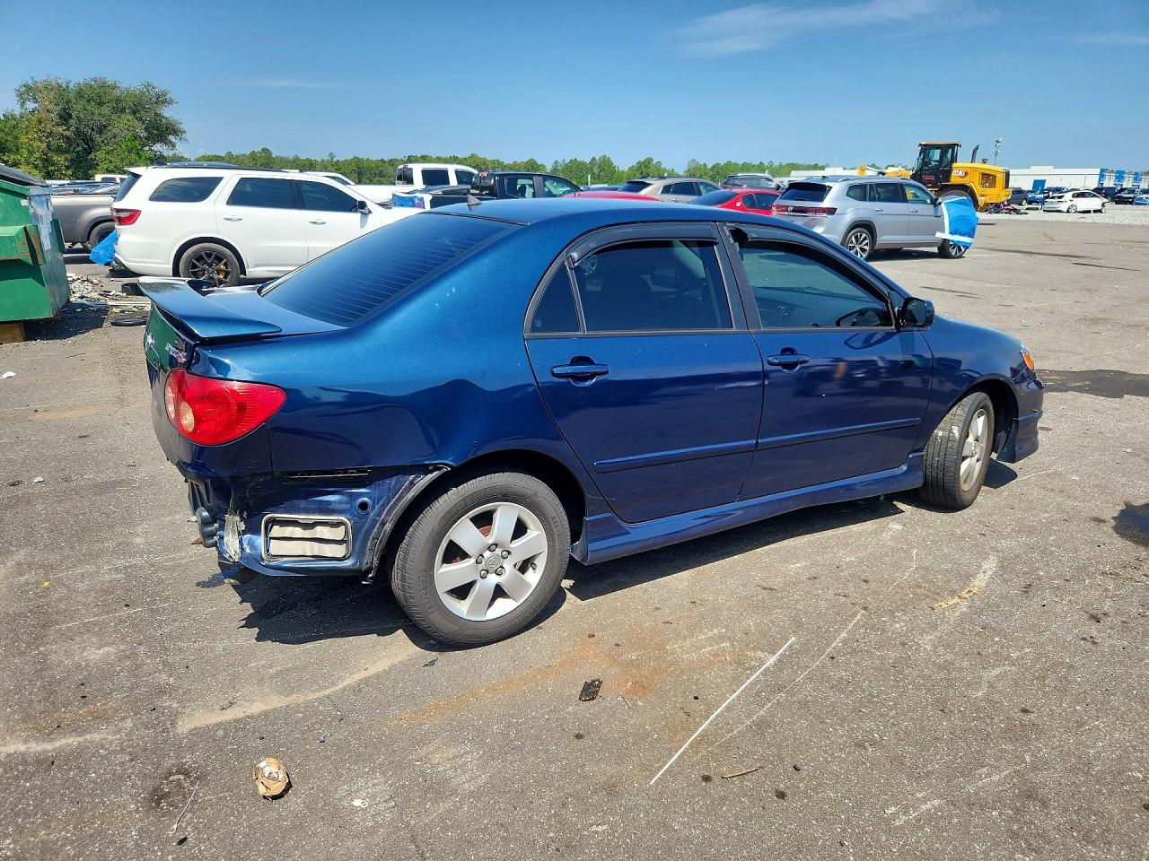 2005 Toyota Corolla S Blue vin: 2T1BR32E05C358852