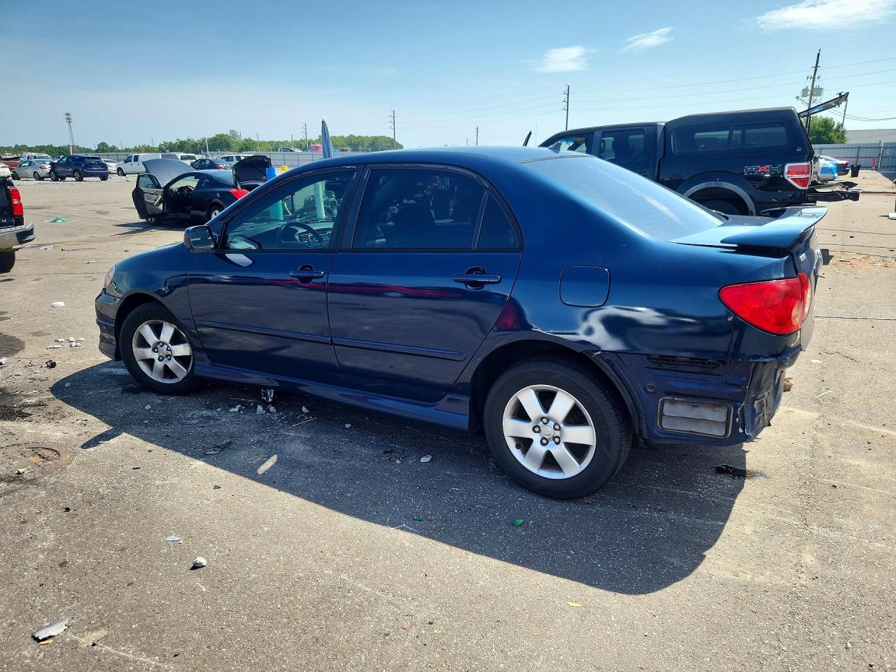 2005 Toyota Corolla S Blue vin: 2T1BR32E05C358852