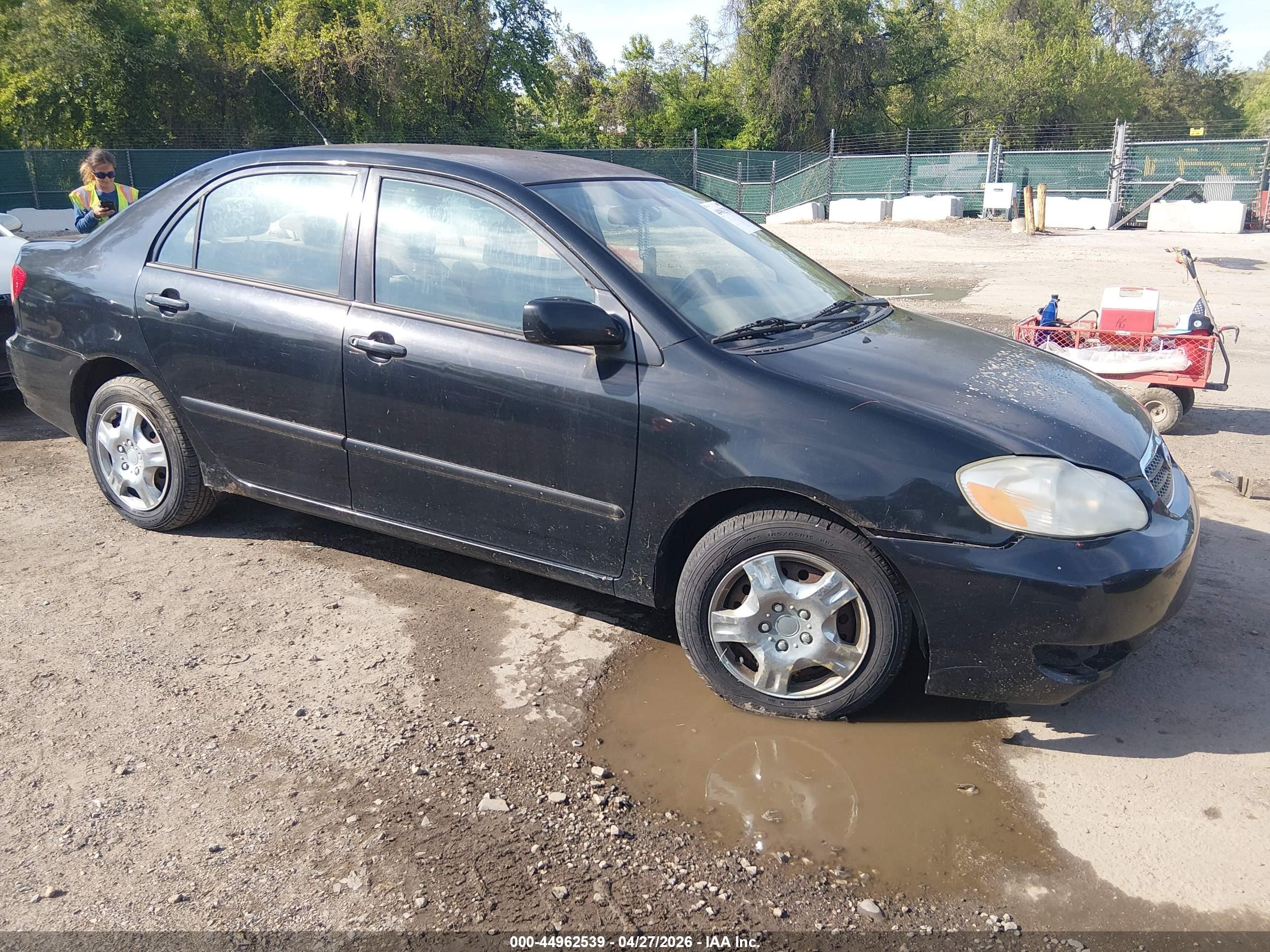 2005 Toyota Corolla Le Black vin: 2T1BR32E05C424462