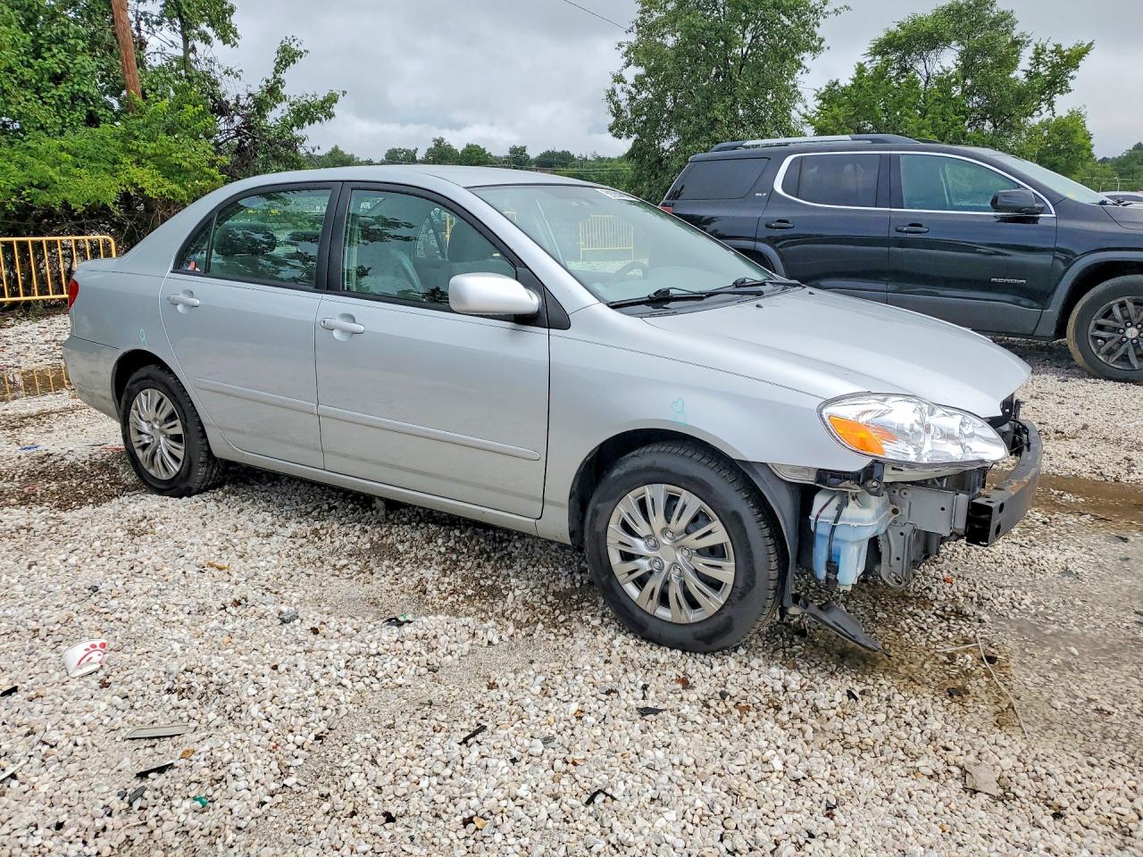 2005 Toyota Corolla Le Серебряный vin: 2T1BR32E05C426177