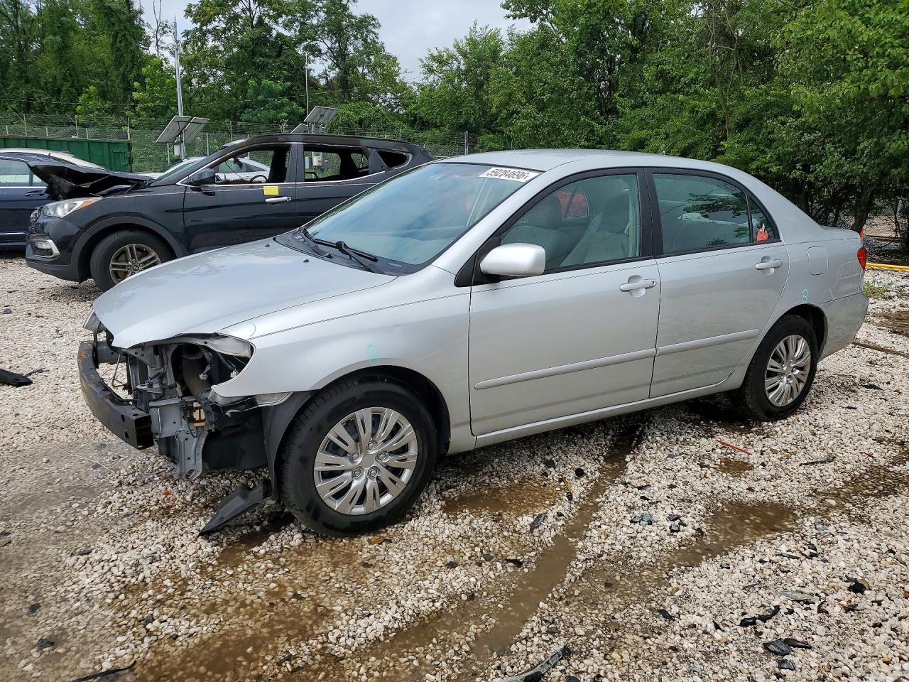 2005 Toyota Corolla Le Silver vin: 2T1BR32E05C426177