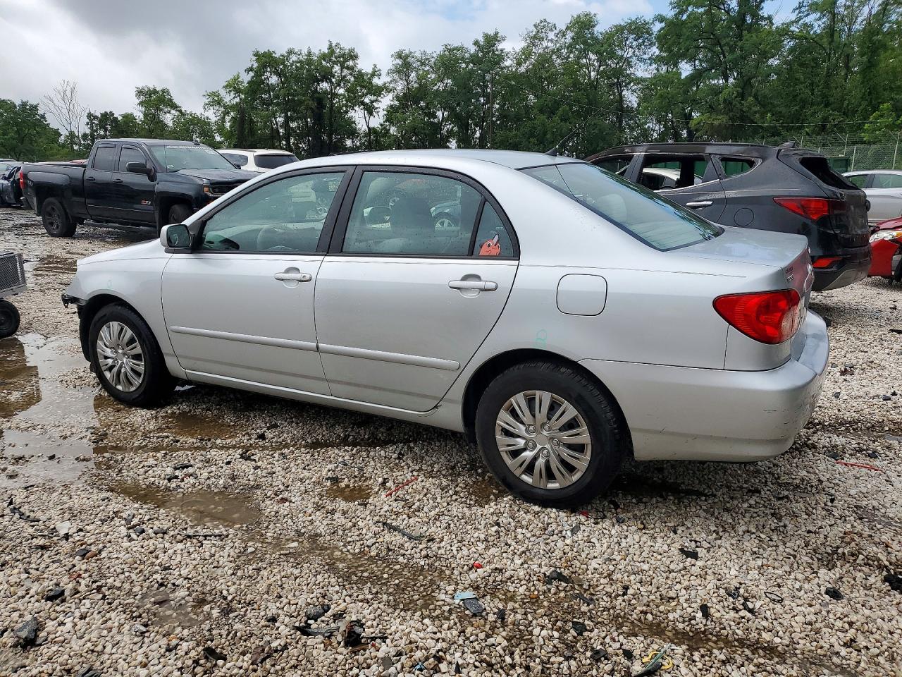 2005 Toyota Corolla Le Серебряный vin: 2T1BR32E05C426177