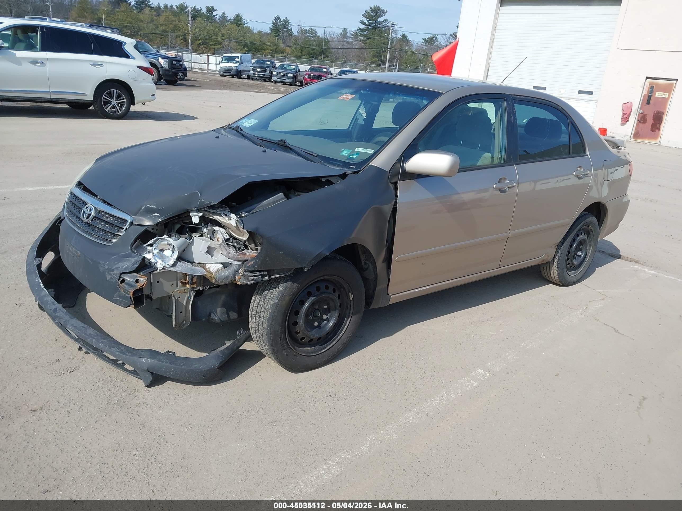 2005 Toyota Corolla Le Tan vin: 2T1BR32E05C492678