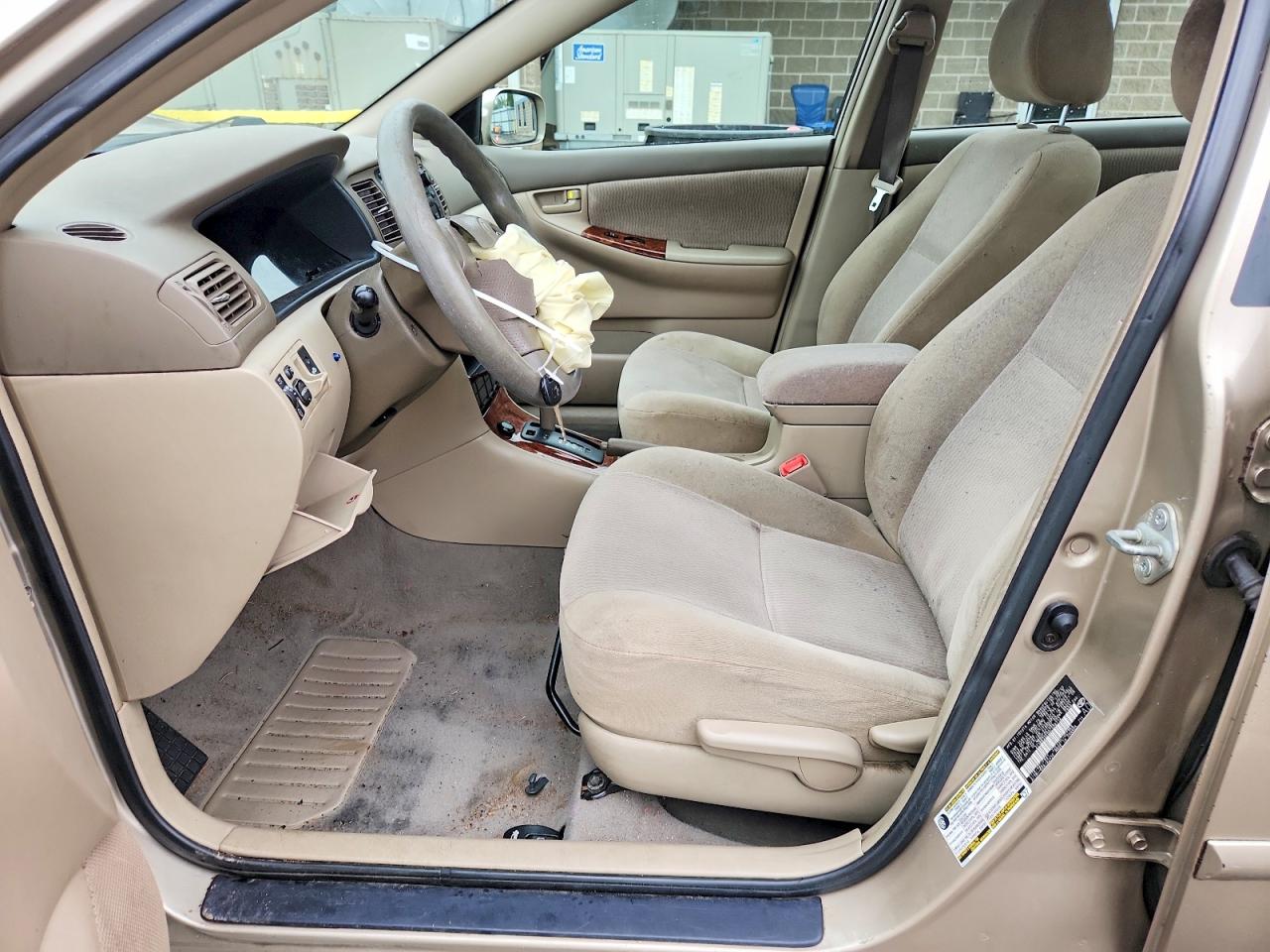 2005 Toyota Corolla Le Tan vin: 2T1BR32E05C506112