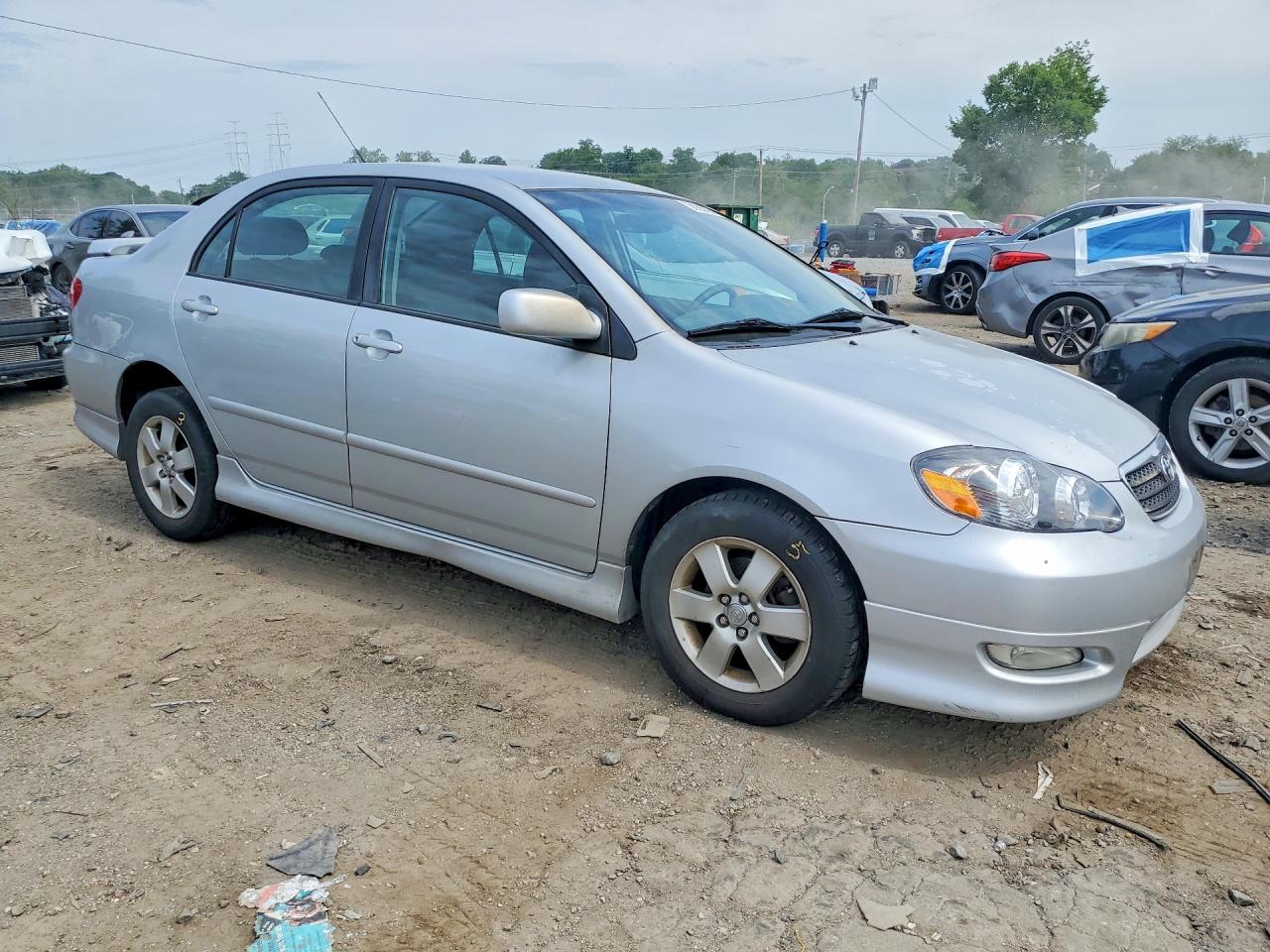 2006 Toyota Corolla S Silver vin: 2T1BR32E06C562150