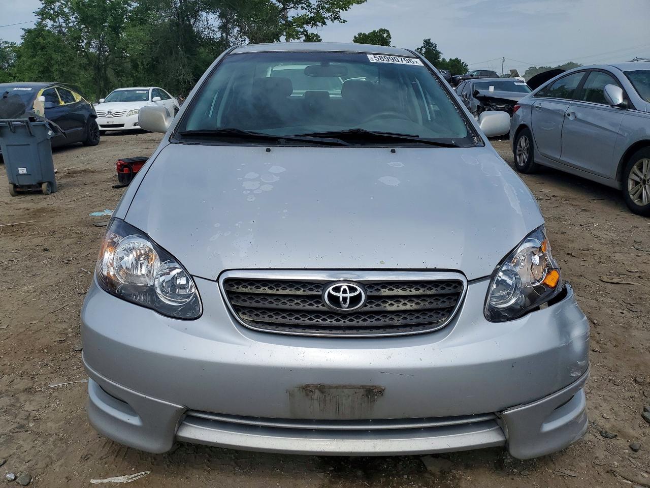2006 Toyota Corolla S Silver vin: 2T1BR32E06C562150
