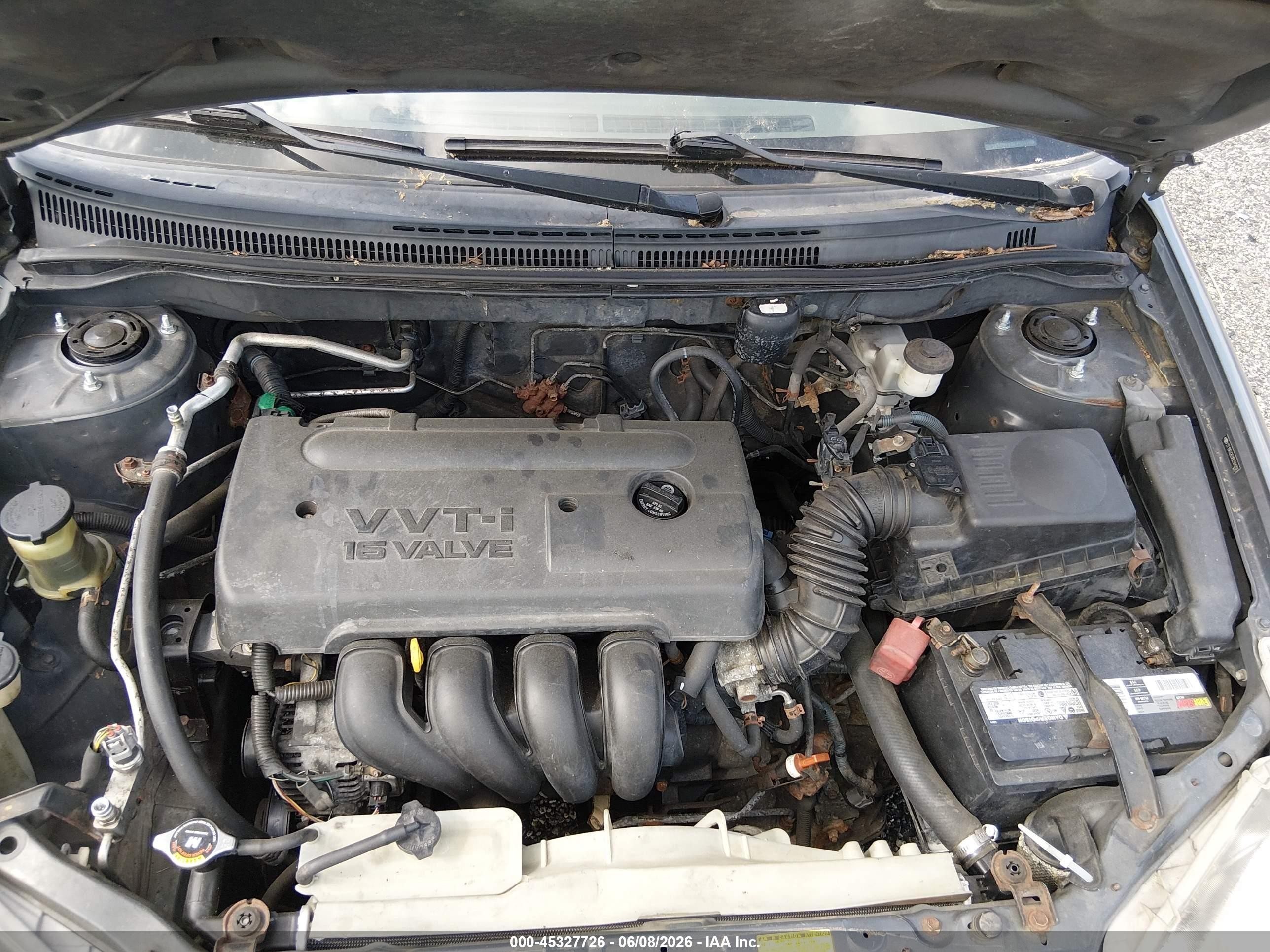 2006 Toyota Corolla Le Серый vin: 2T1BR32E06C594760