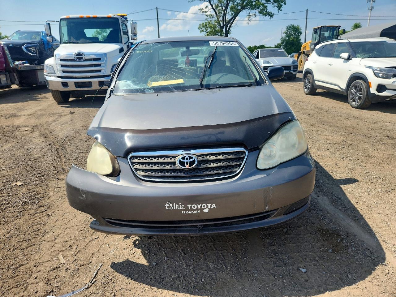 2006 Toyota Corolla Ce Gray vin: 2T1BR32E06C630947