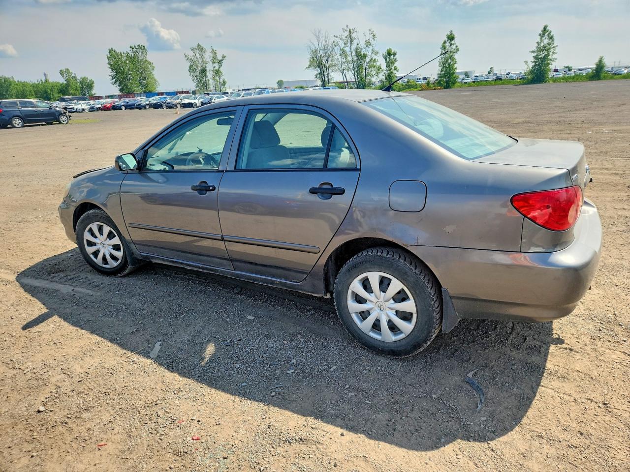 2006 Toyota Corolla Ce Gray vin: 2T1BR32E06C630947