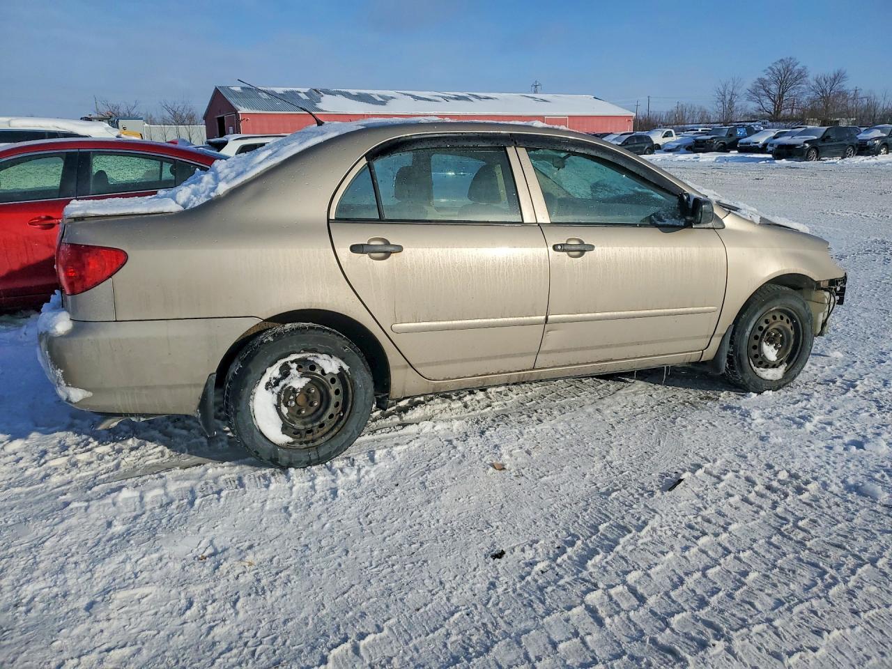 2006 Toyota Corolla Ce Cream vin: 2T1BR32E06C635212