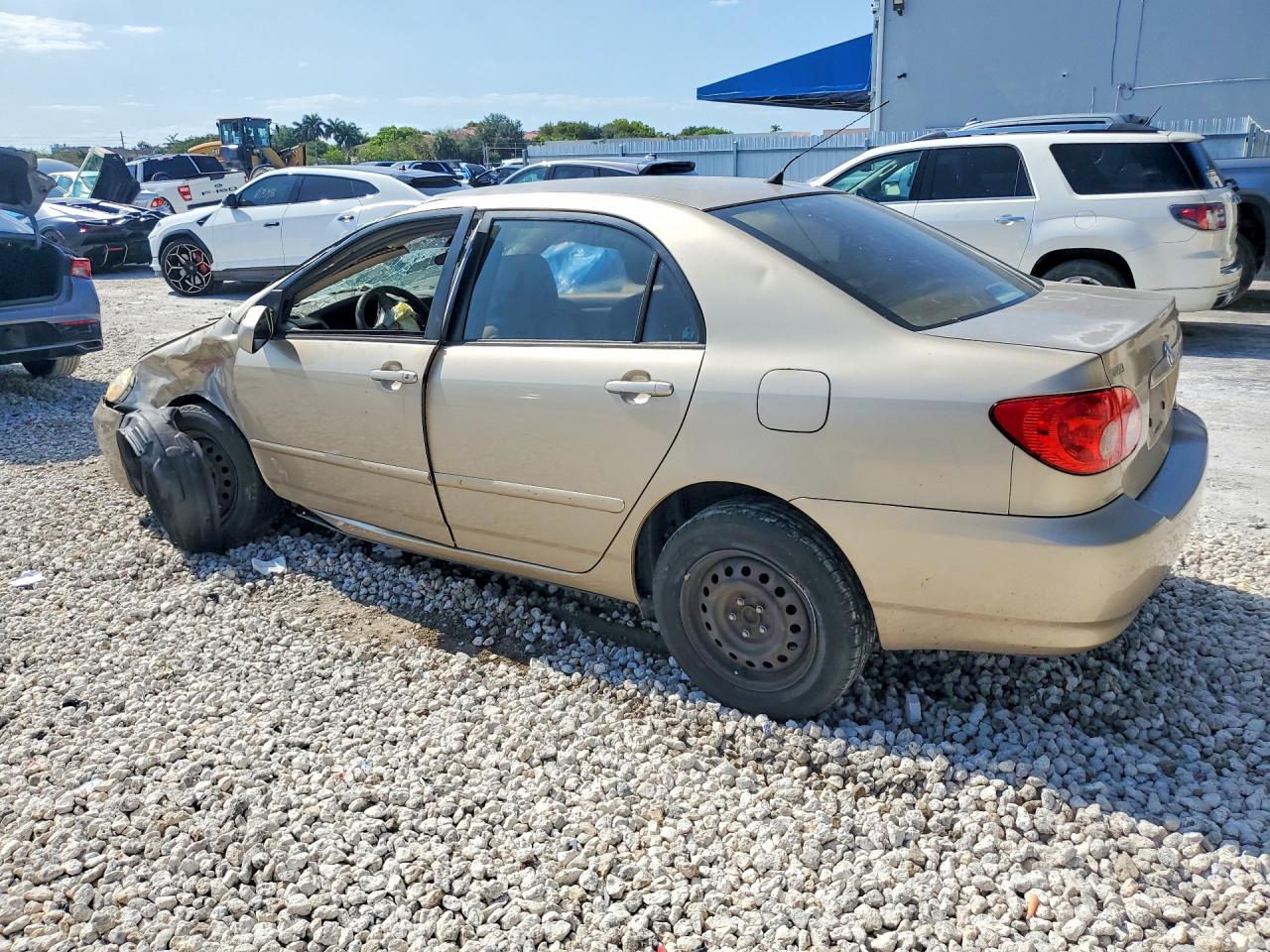 2006 Toyota Corolla Le Gold vin: 2T1BR32E06C644959