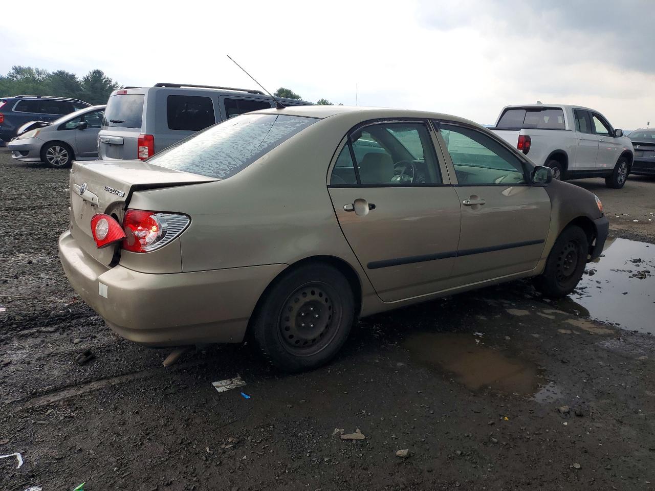 2006 Toyota Corolla Ce Tan vin: 2T1BR32E06C654133
