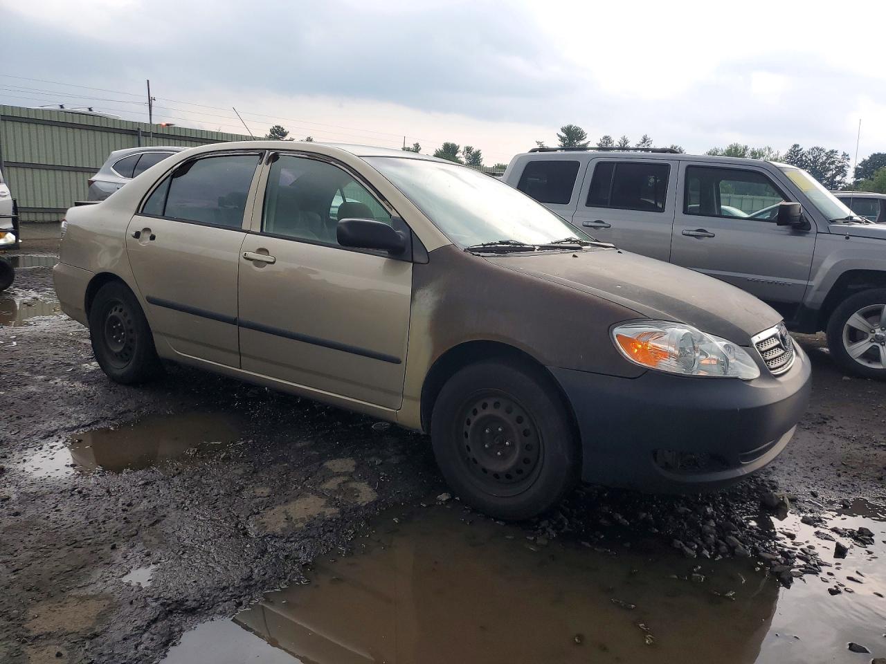 2006 Toyota Corolla Ce Tan vin: 2T1BR32E06C654133