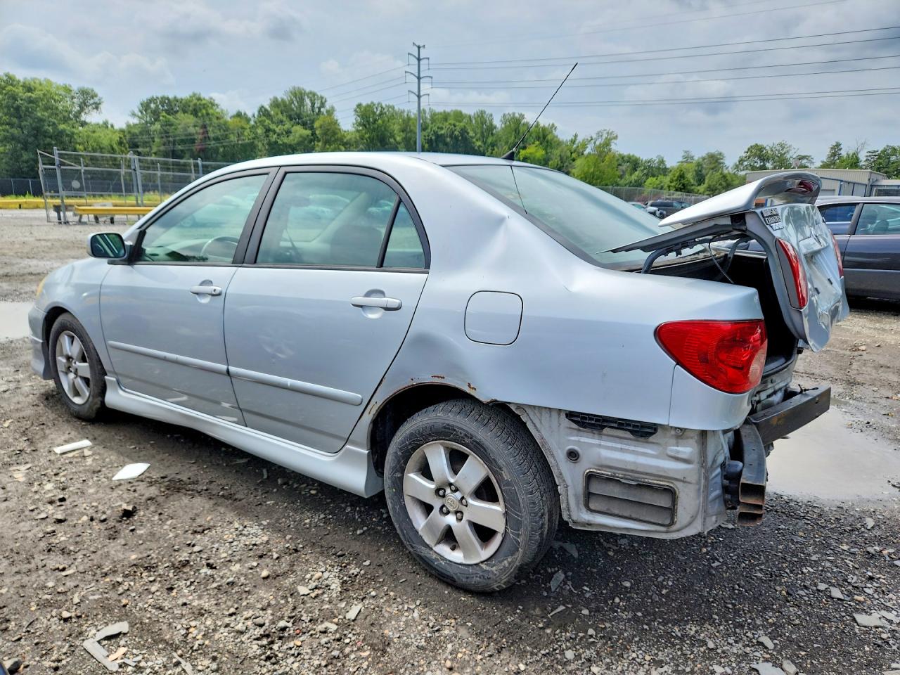 2006 Toyota Corolla S Silver vin: 2T1BR32E06C659123