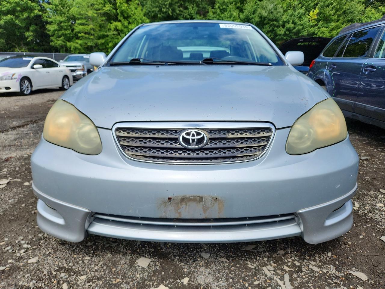 2006 Toyota Corolla S Silver vin: 2T1BR32E06C659123