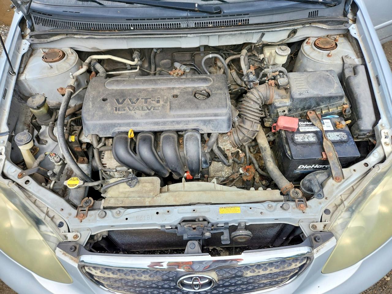 2006 Toyota Corolla S Silver vin: 2T1BR32E06C659123