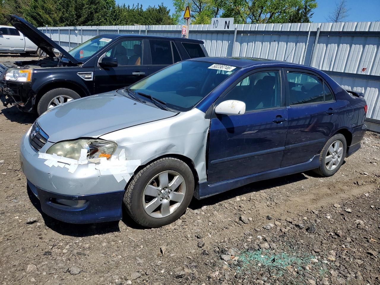 2006 Toyota Corolla S Blue vin: 2T1BR32E06C677766
