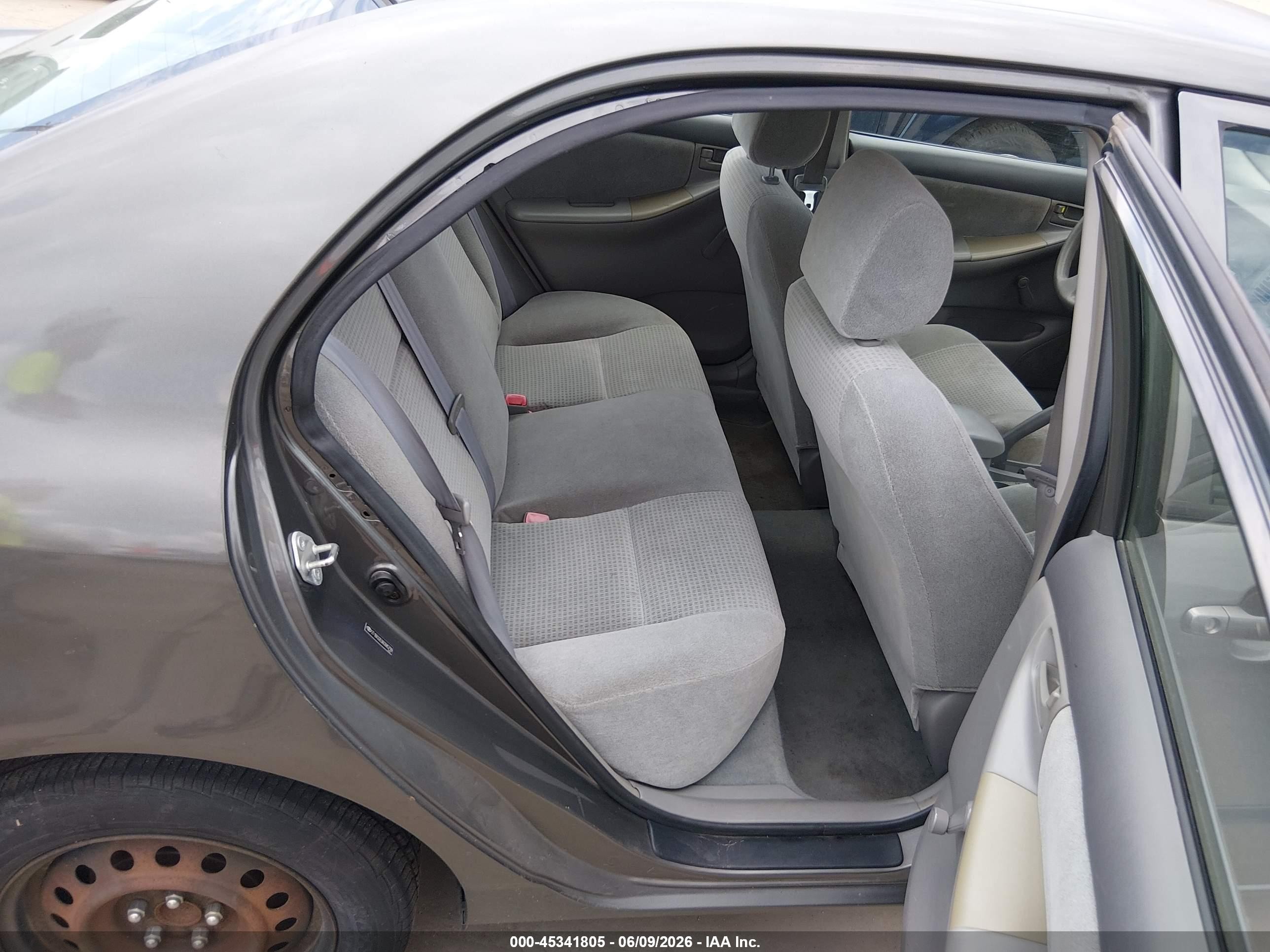 2006 Toyota Corolla Ce Gray vin: 2T1BR32E06C685799