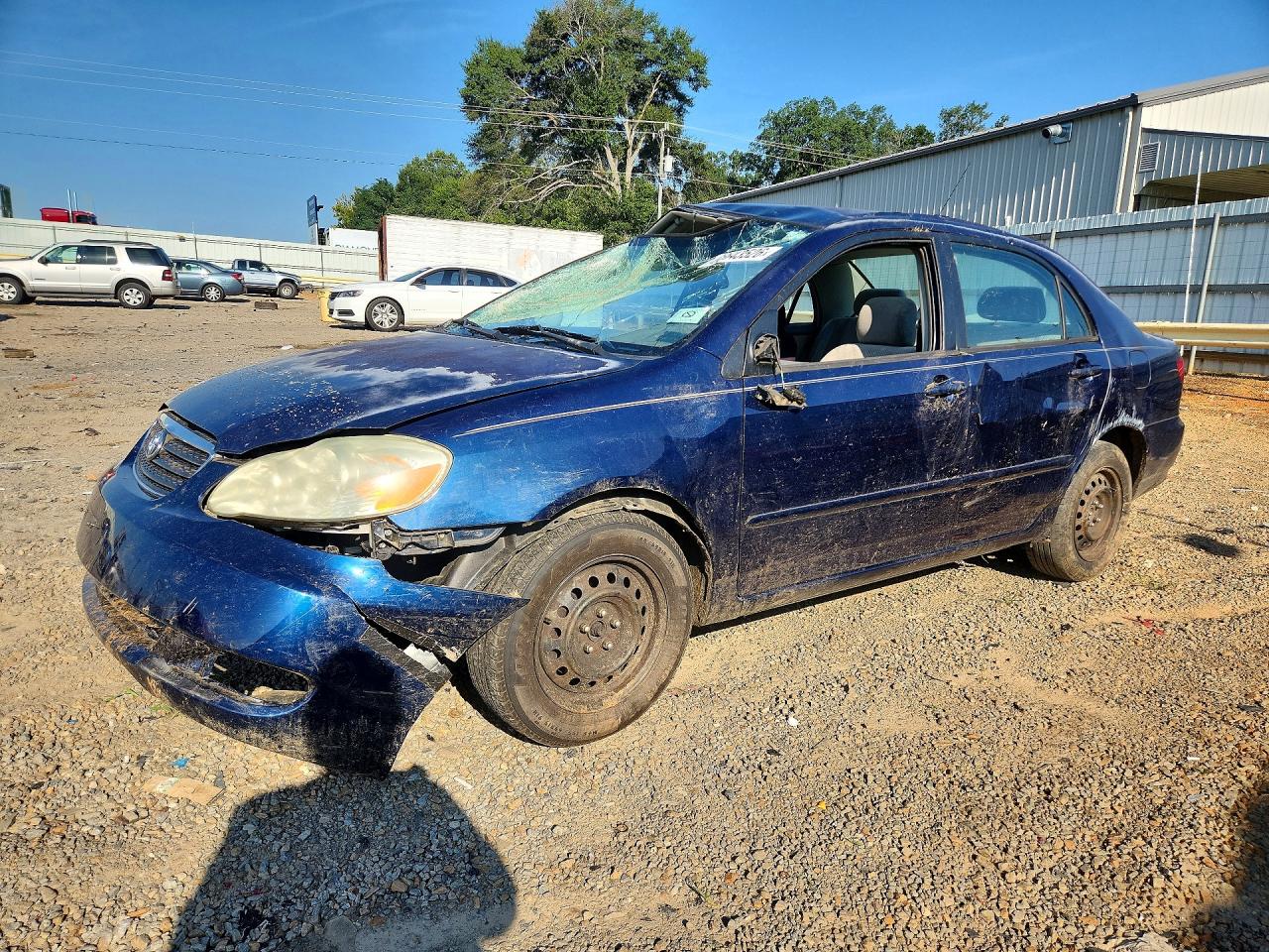 2006 Toyota Corolla Le Blue vin: 2T1BR32E06C687603