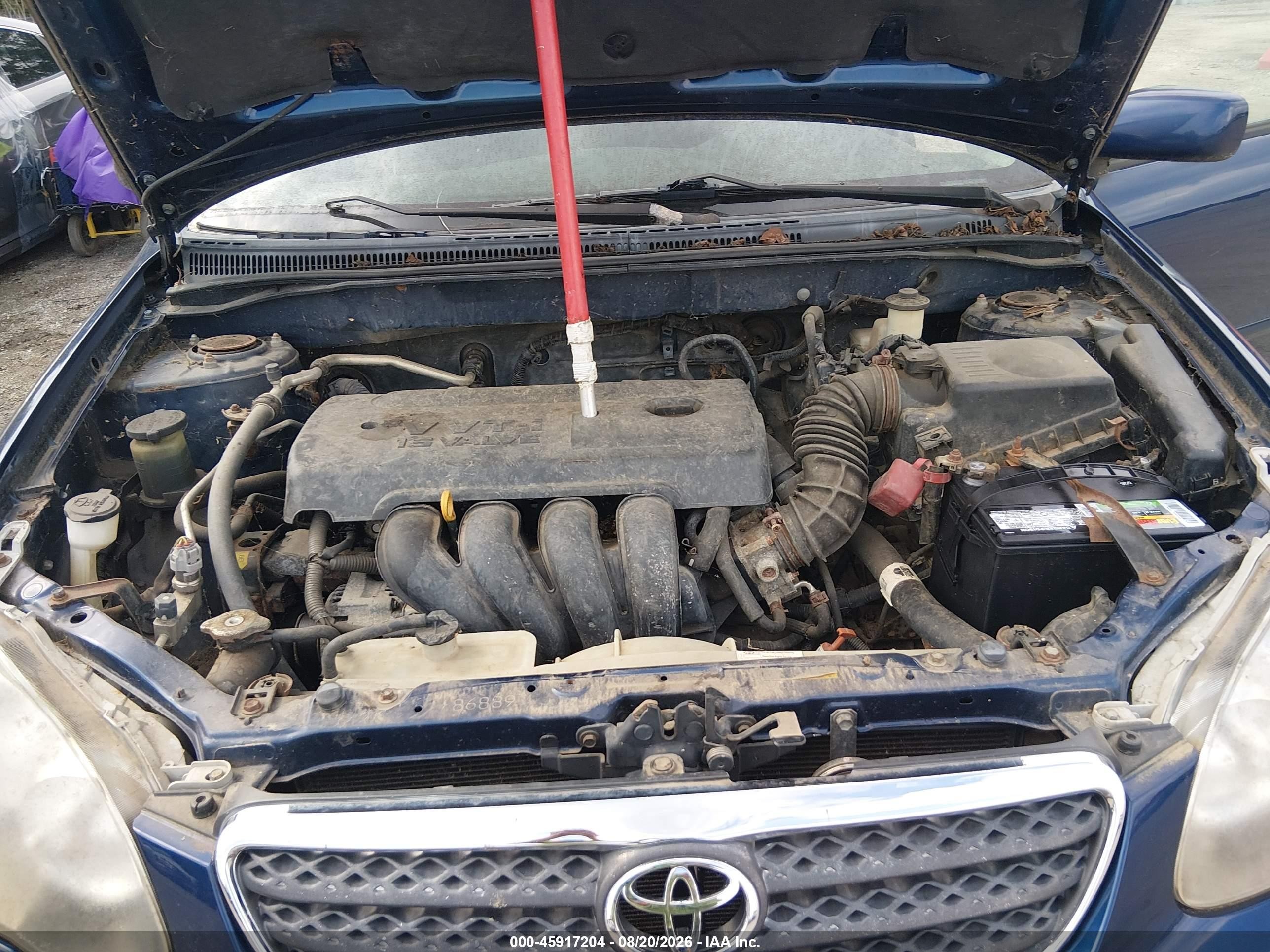 2007 Toyota Corolla S Blue vin: 2T1BR32E07C713554