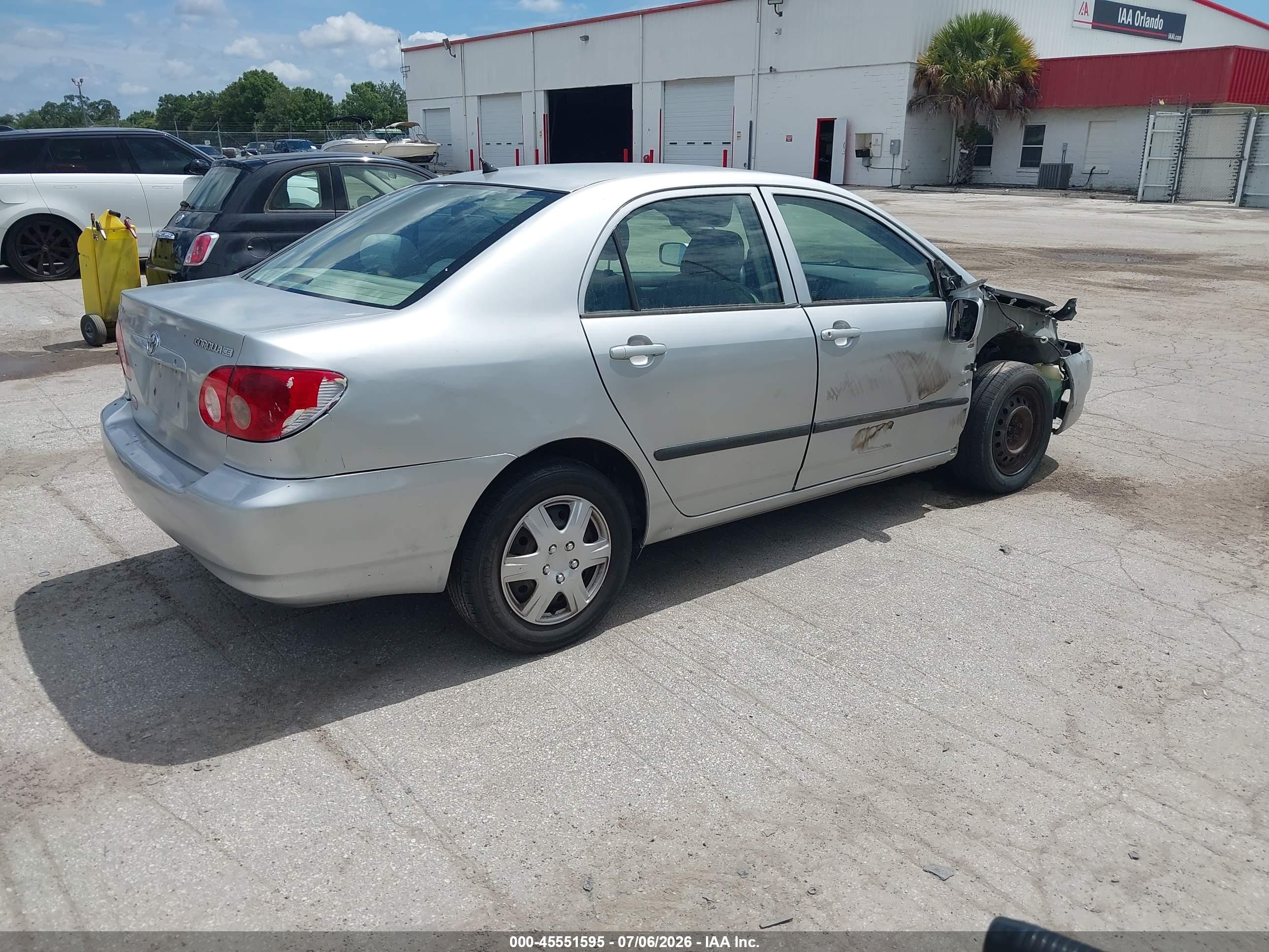 2007 Toyota Corolla Ce Серебряный vin: 2T1BR32E07C764746