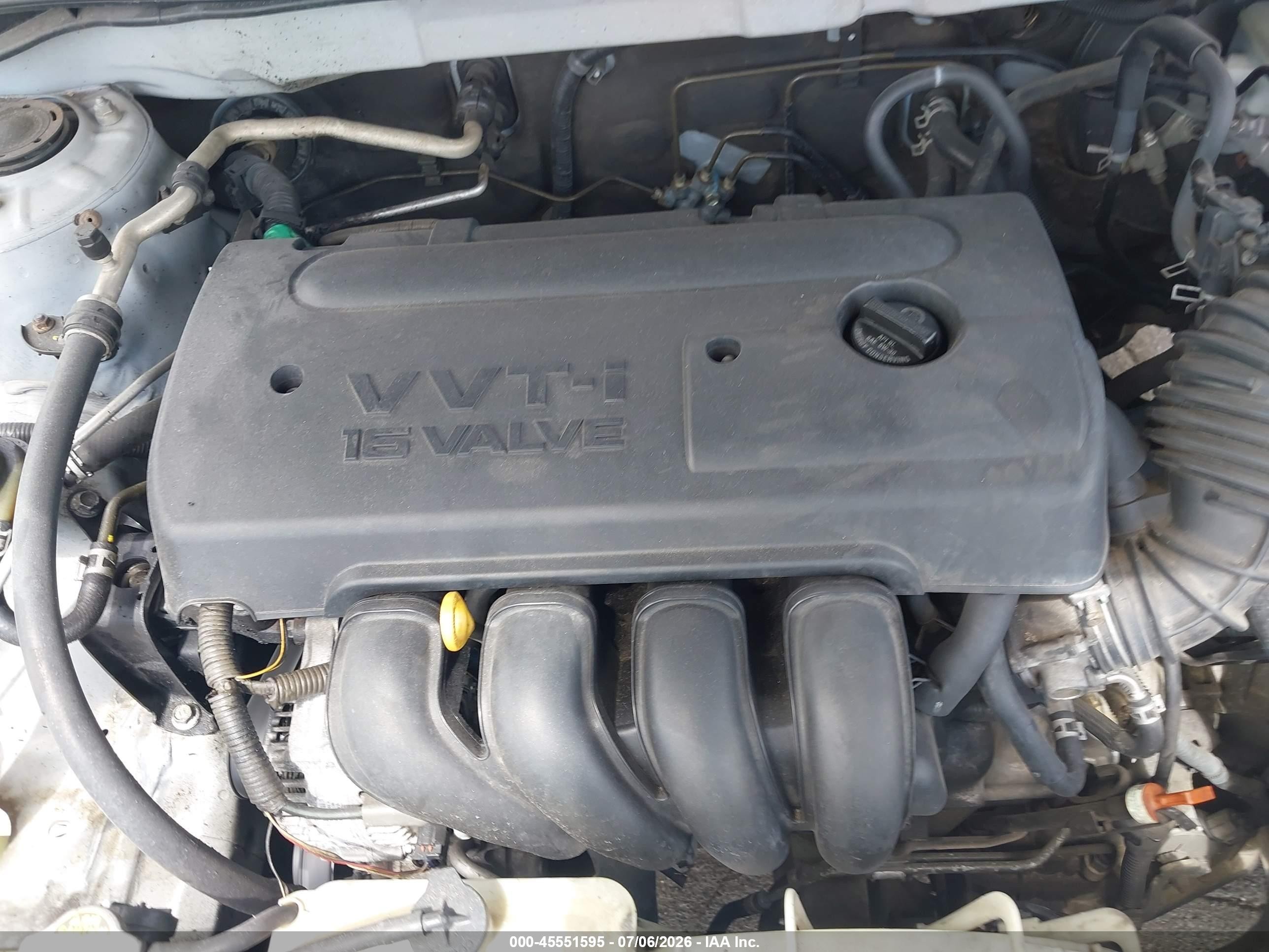 2007 Toyota Corolla Ce Серебряный vin: 2T1BR32E07C764746