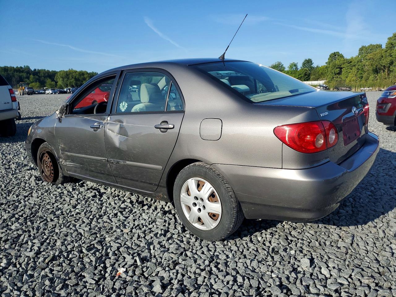 2007 Toyota Corolla Le Gray vin: 2T1BR32E07C776850