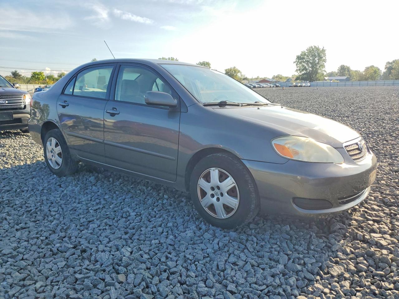 2007 Toyota Corolla Le Gray vin: 2T1BR32E07C776850