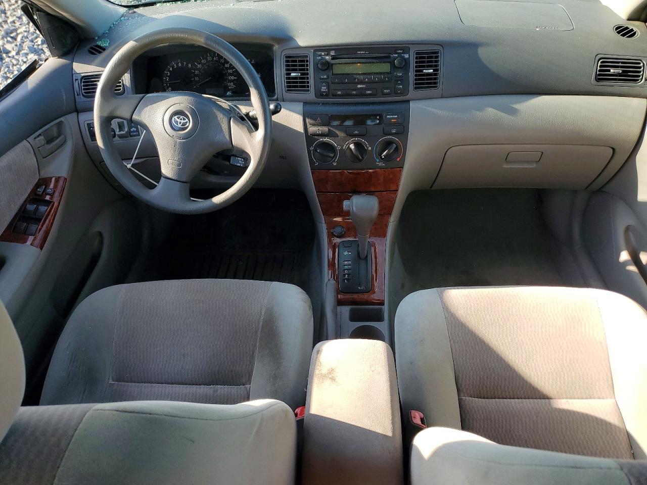 2007 Toyota Corolla Le Gray vin: 2T1BR32E07C776850