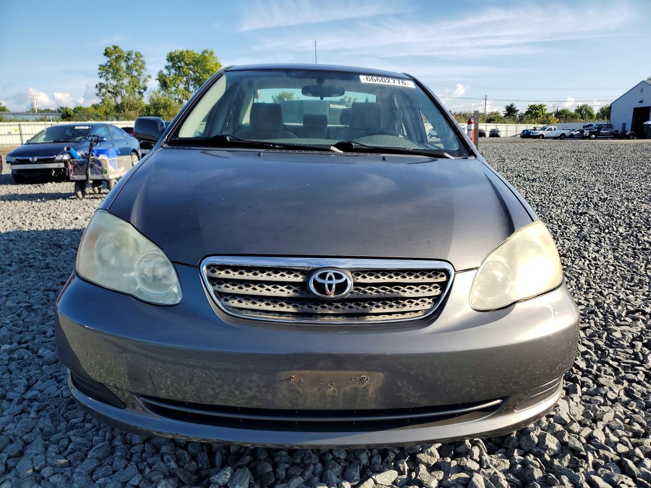 2007 Toyota Corolla Le Gray vin: 2T1BR32E07C776850