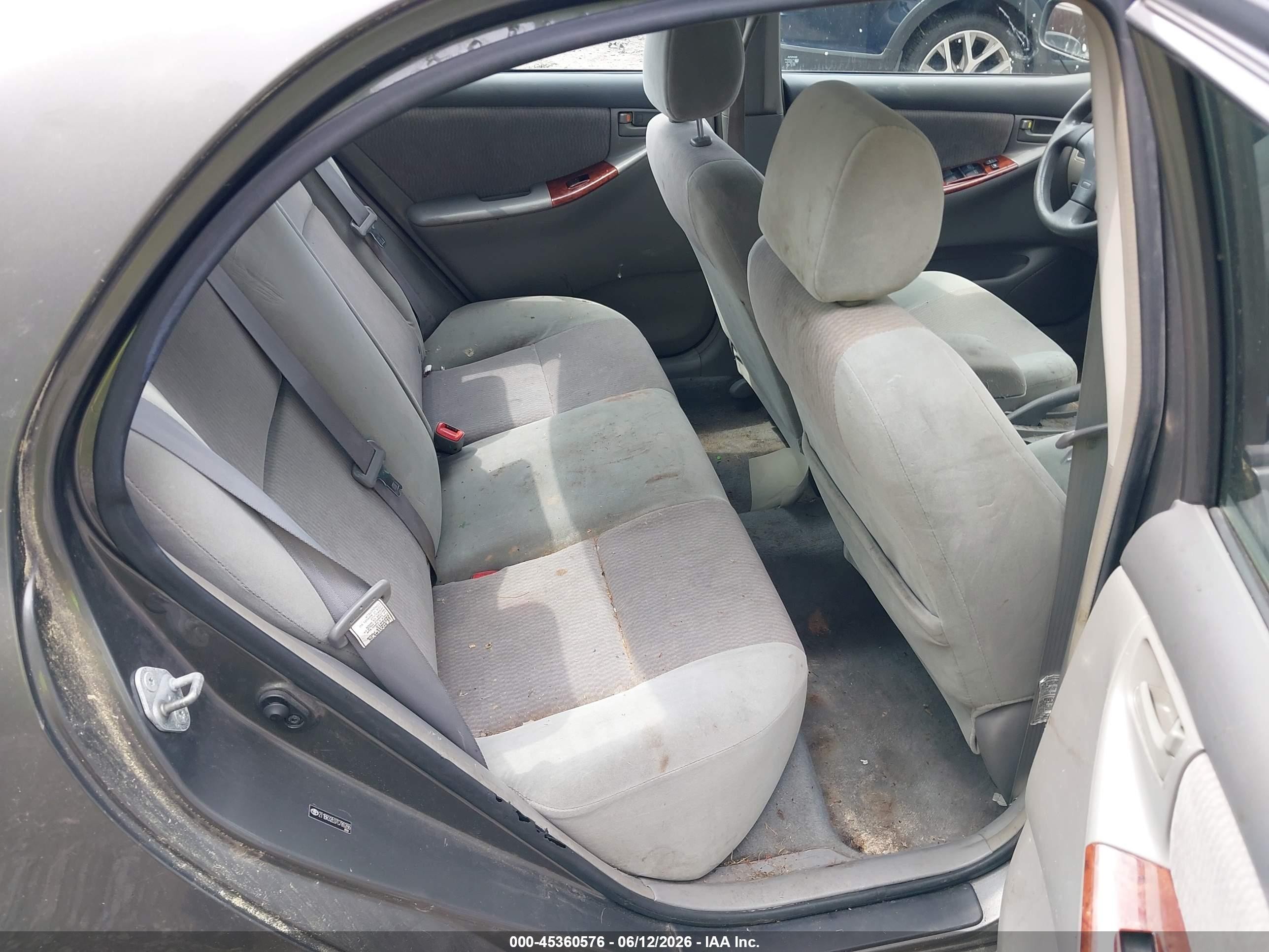 2007 Toyota Corolla Le Gray vin: 2T1BR32E07C780266